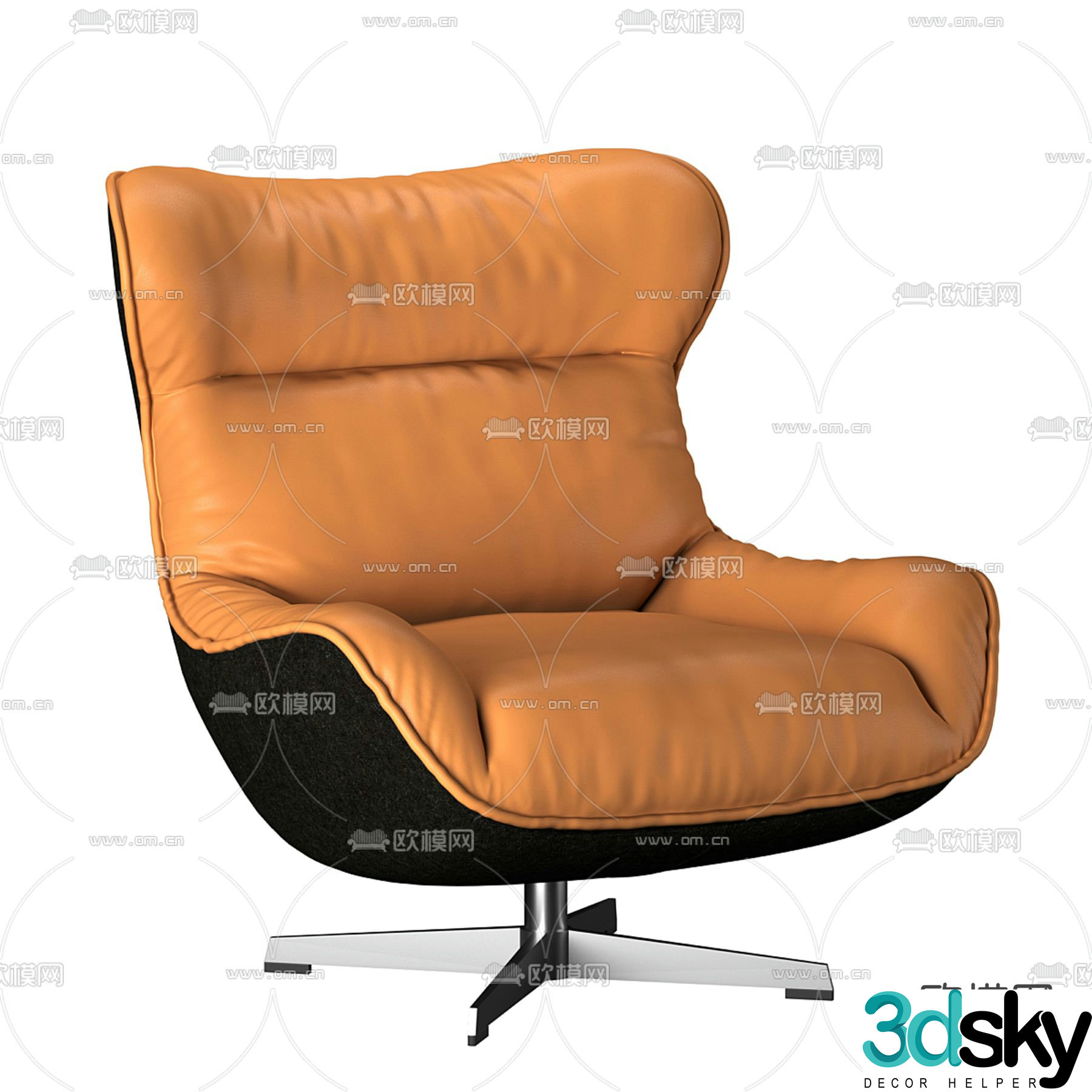 Office chair executive chair boss chair 3d model