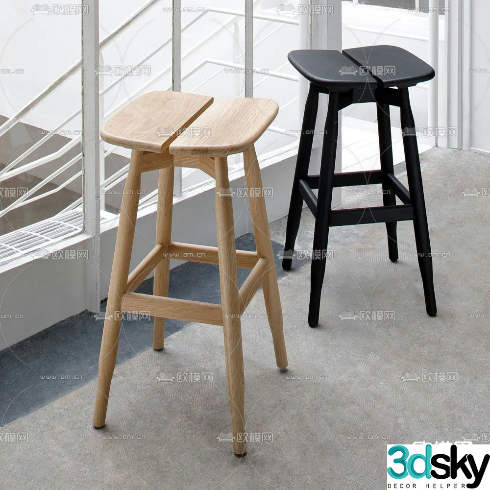 COEDITION bar stool bar stool 3d model