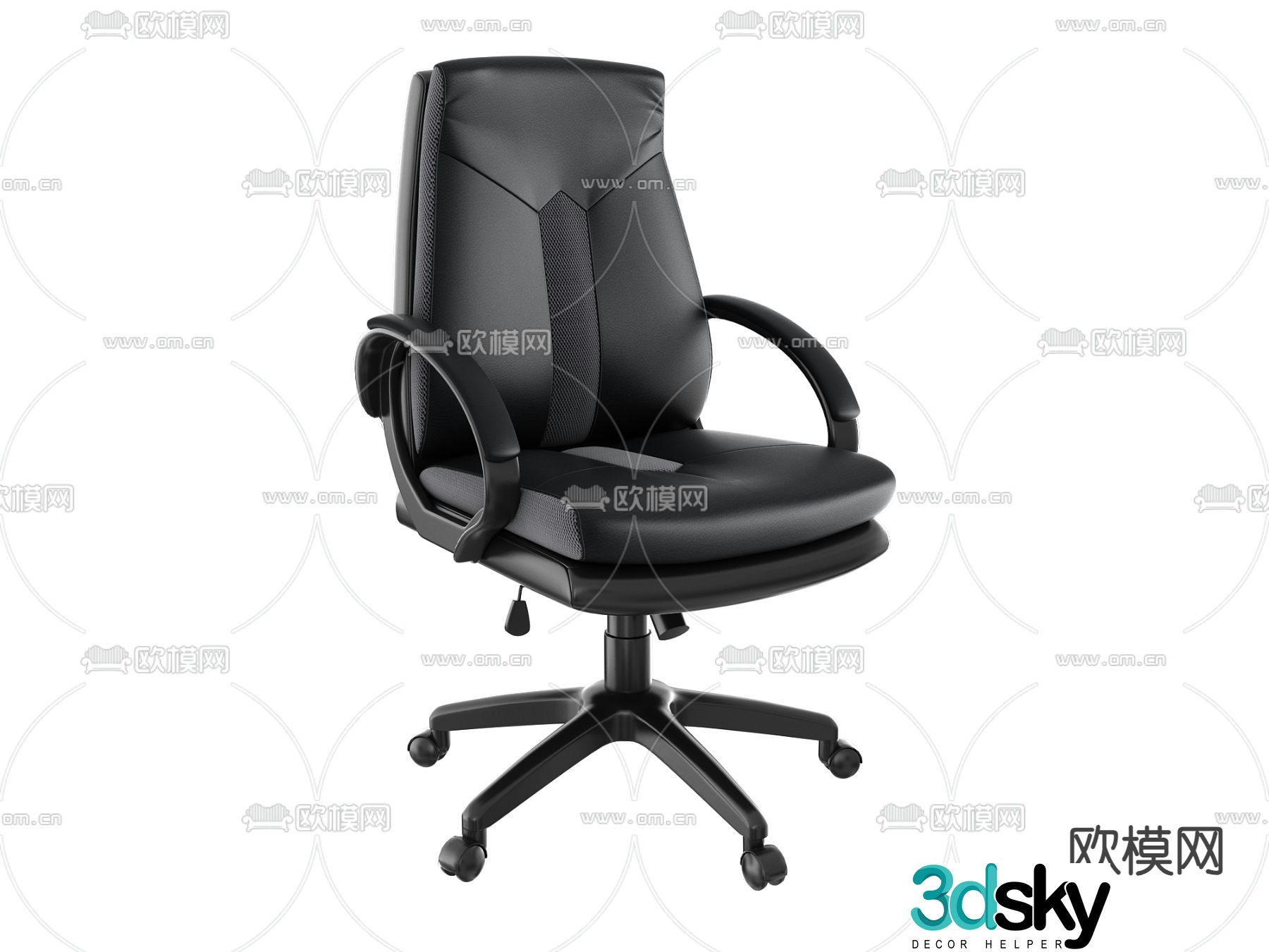 Modern computer chair executive chair 3d model