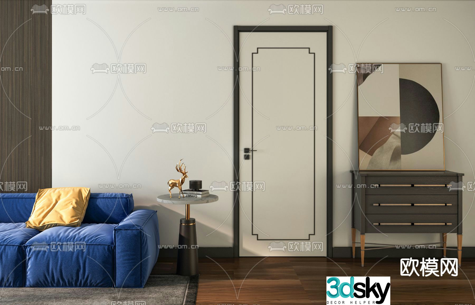 Door Door Wooden Door 3D Model
