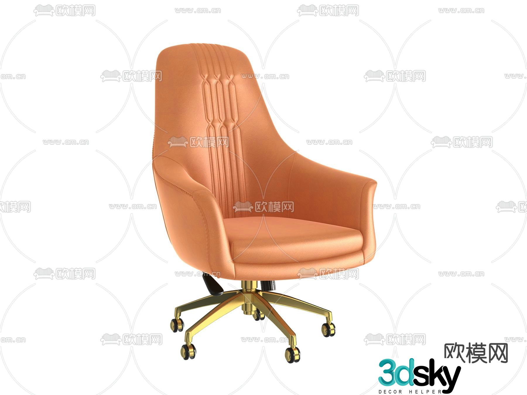 Executive chair executive chair boss chair 3D model