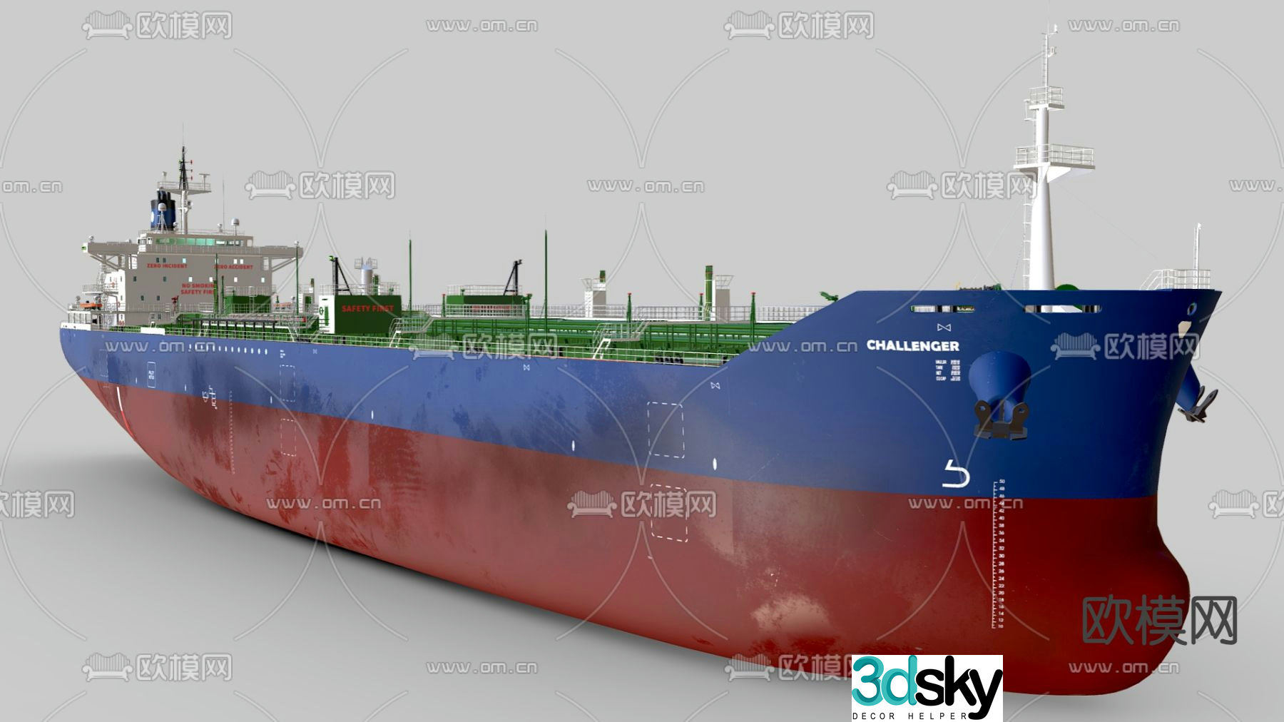 ship cruise ship 3d model