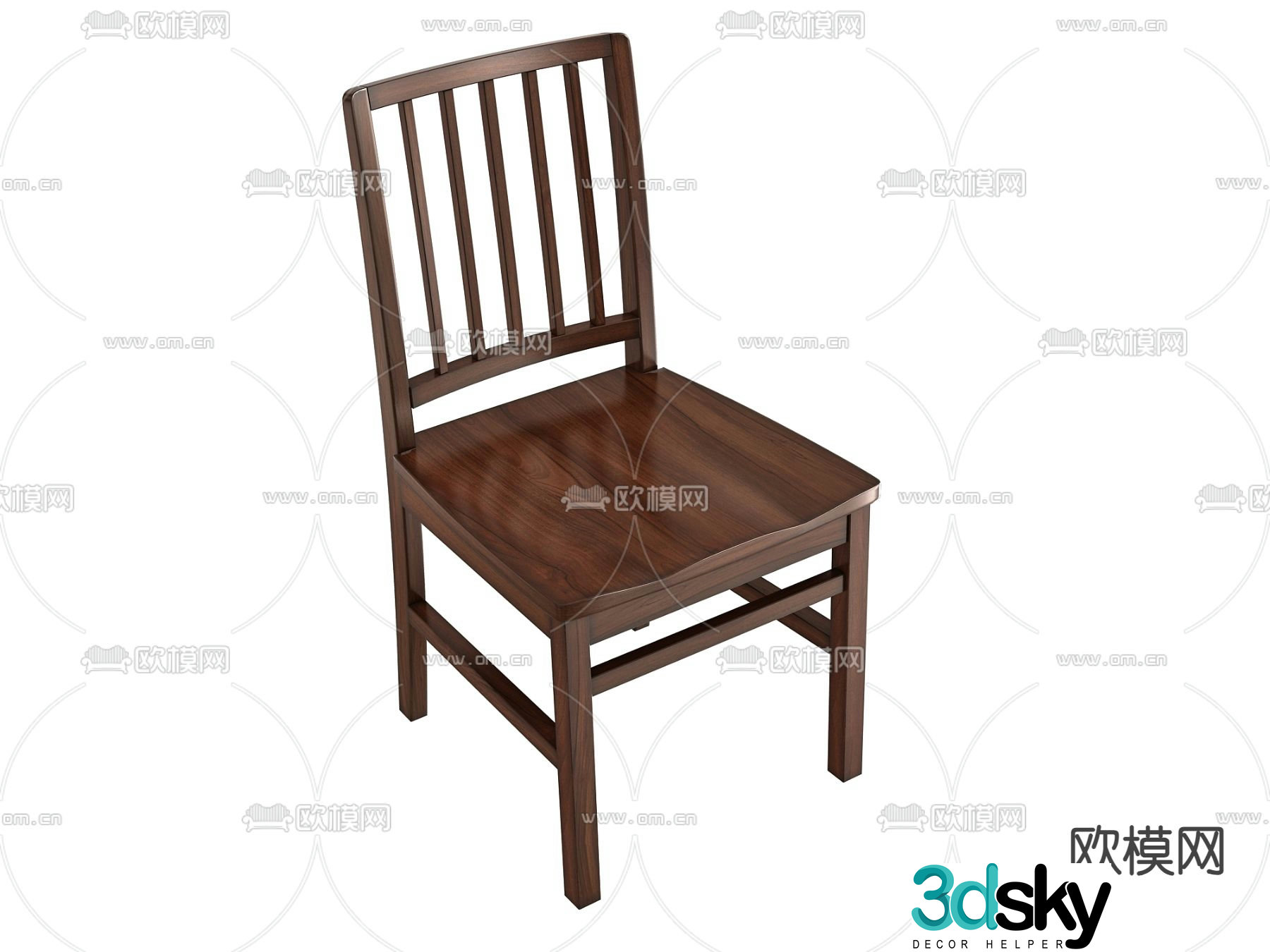 Modern chair Dining chair 3d model