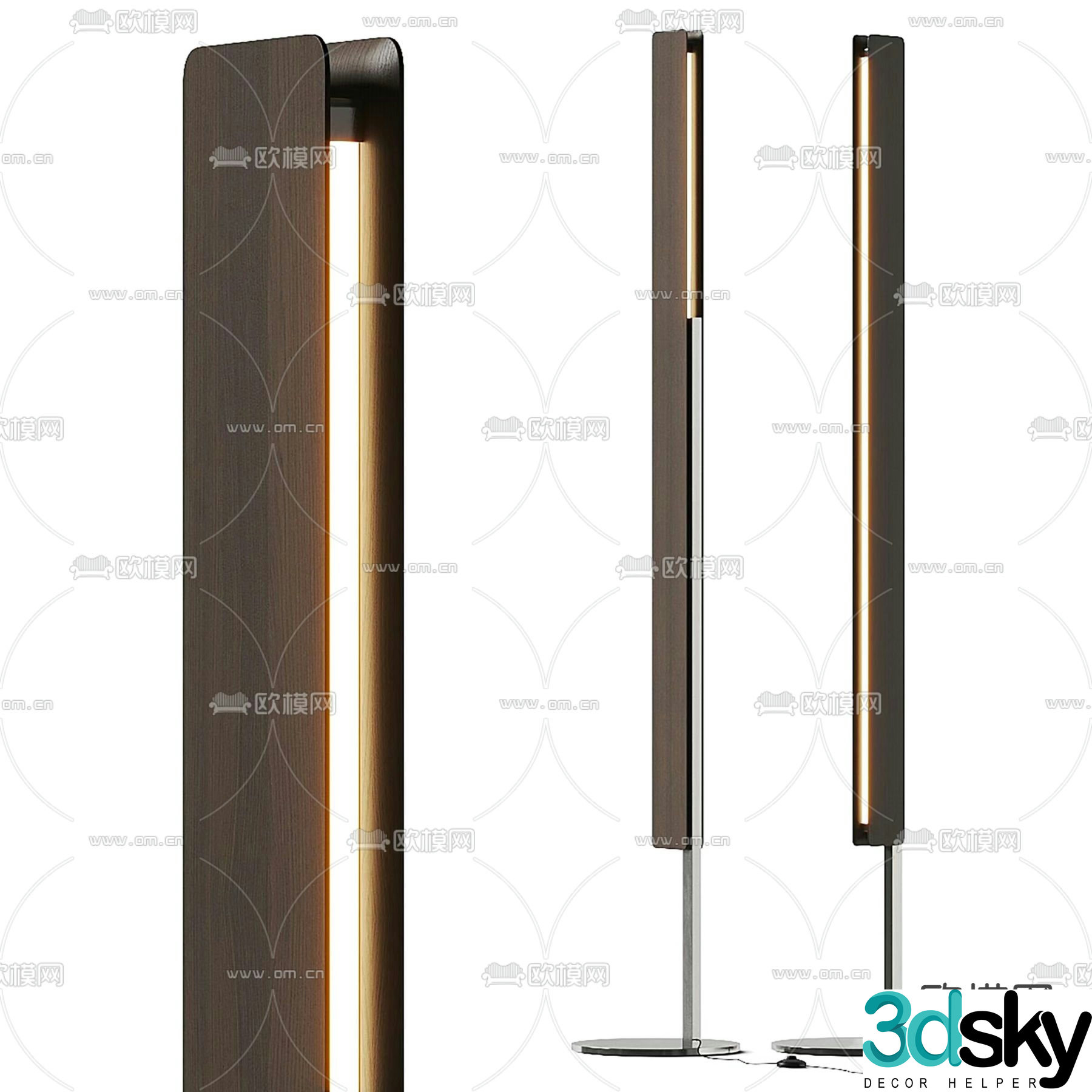 Modern floor lamp Creative floor lamp 3d model
