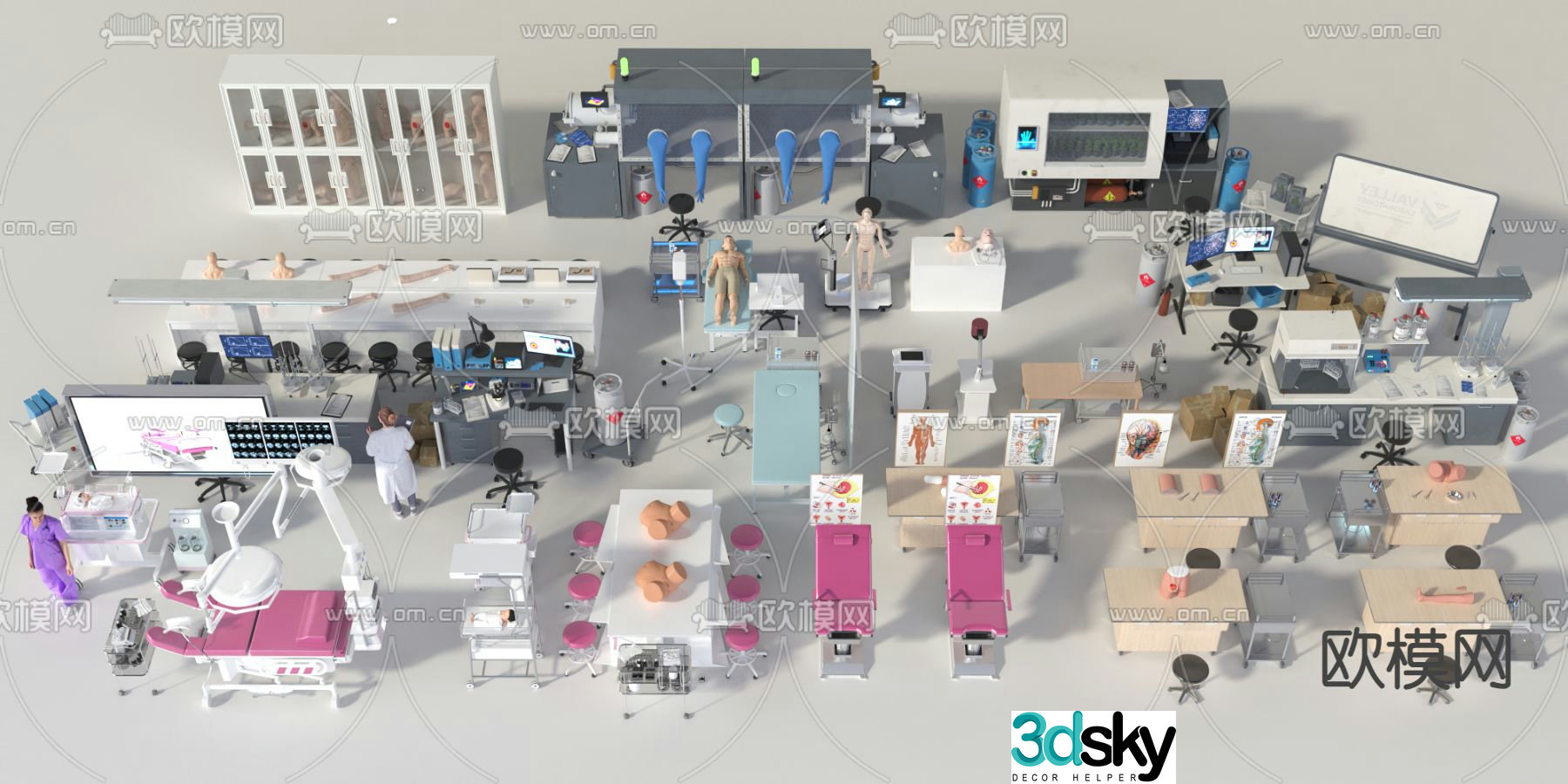 Medical training, pulse diagnosis training, delivery room training 3D model