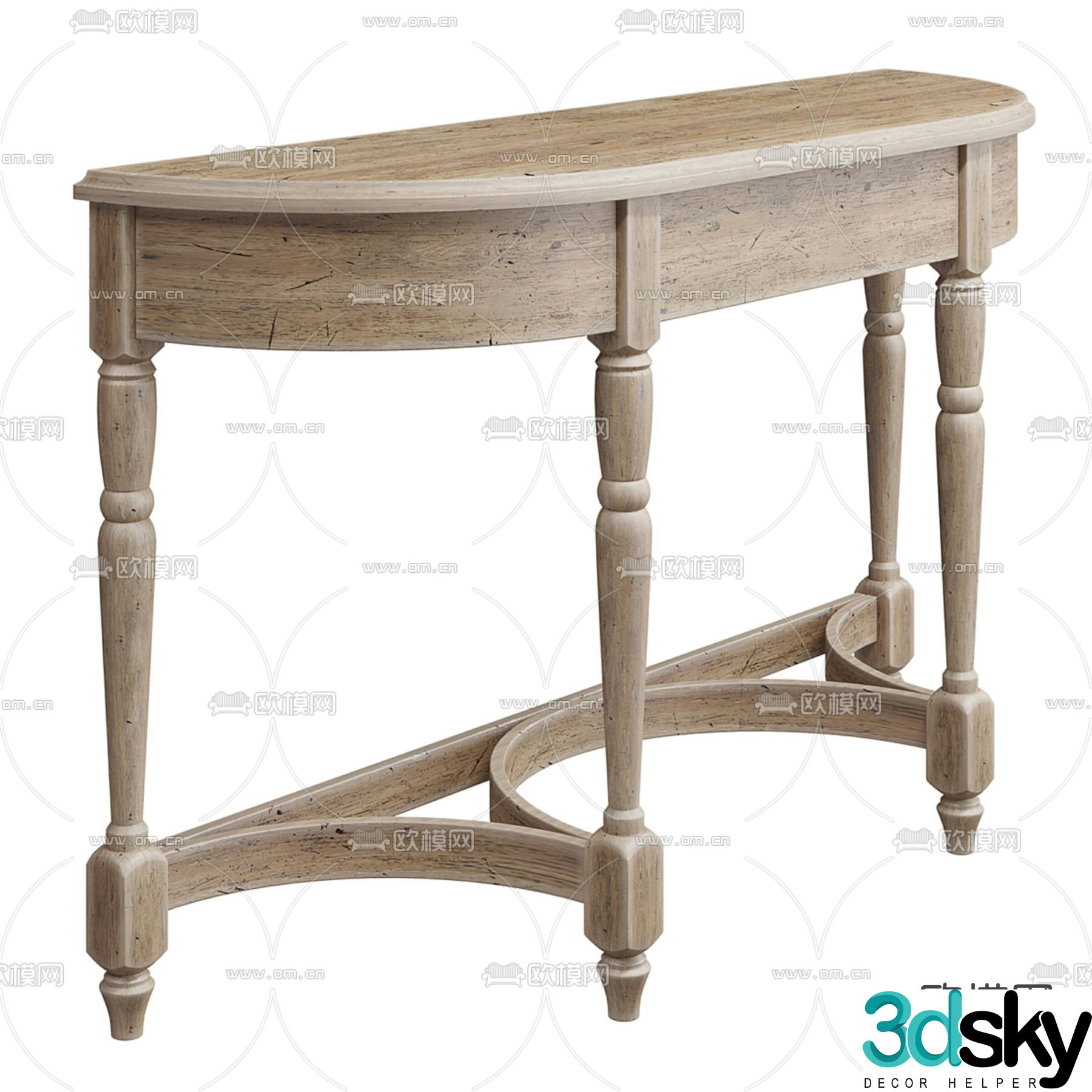 3D model of end viewing platform