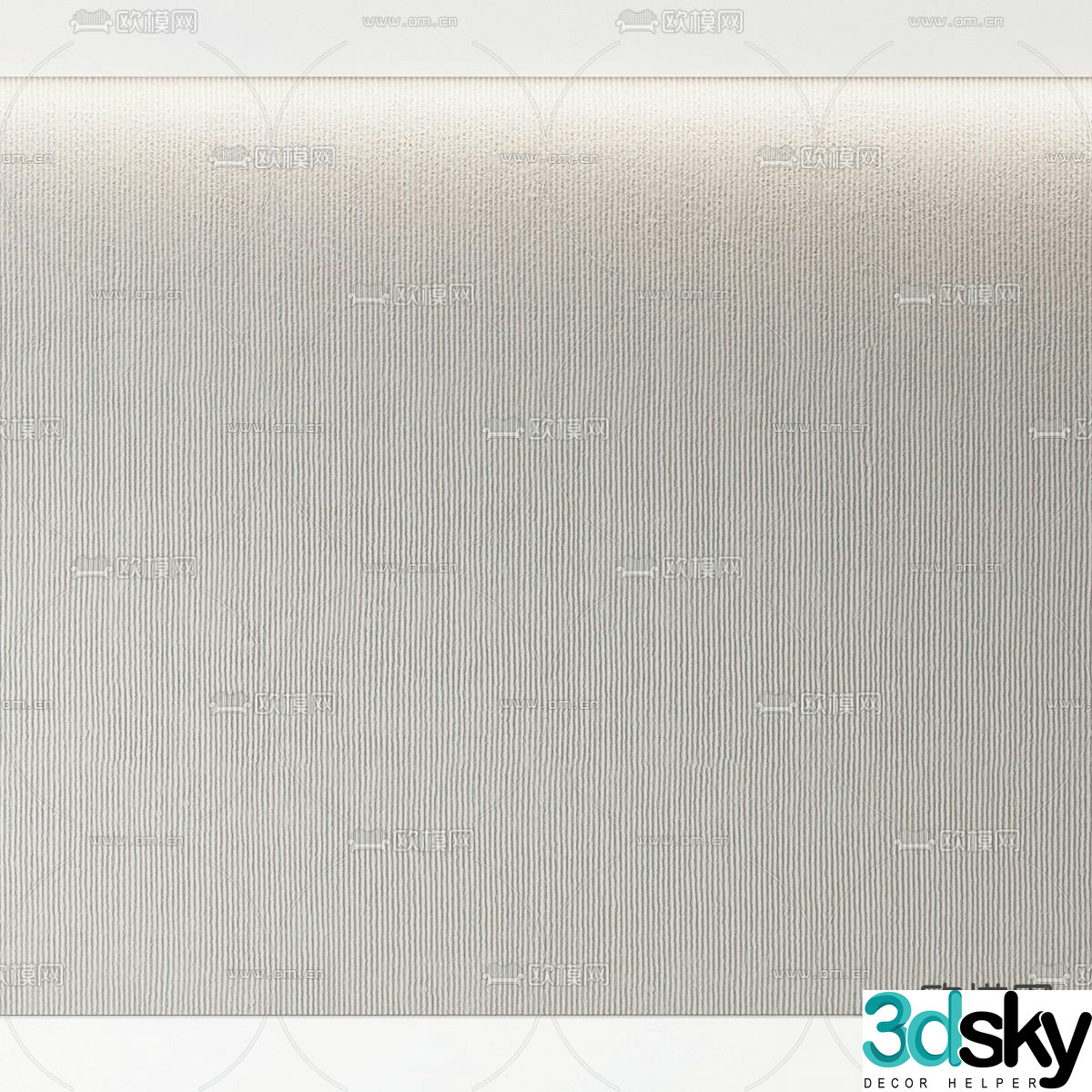 Wall paint texture paint vertical paint 3D model