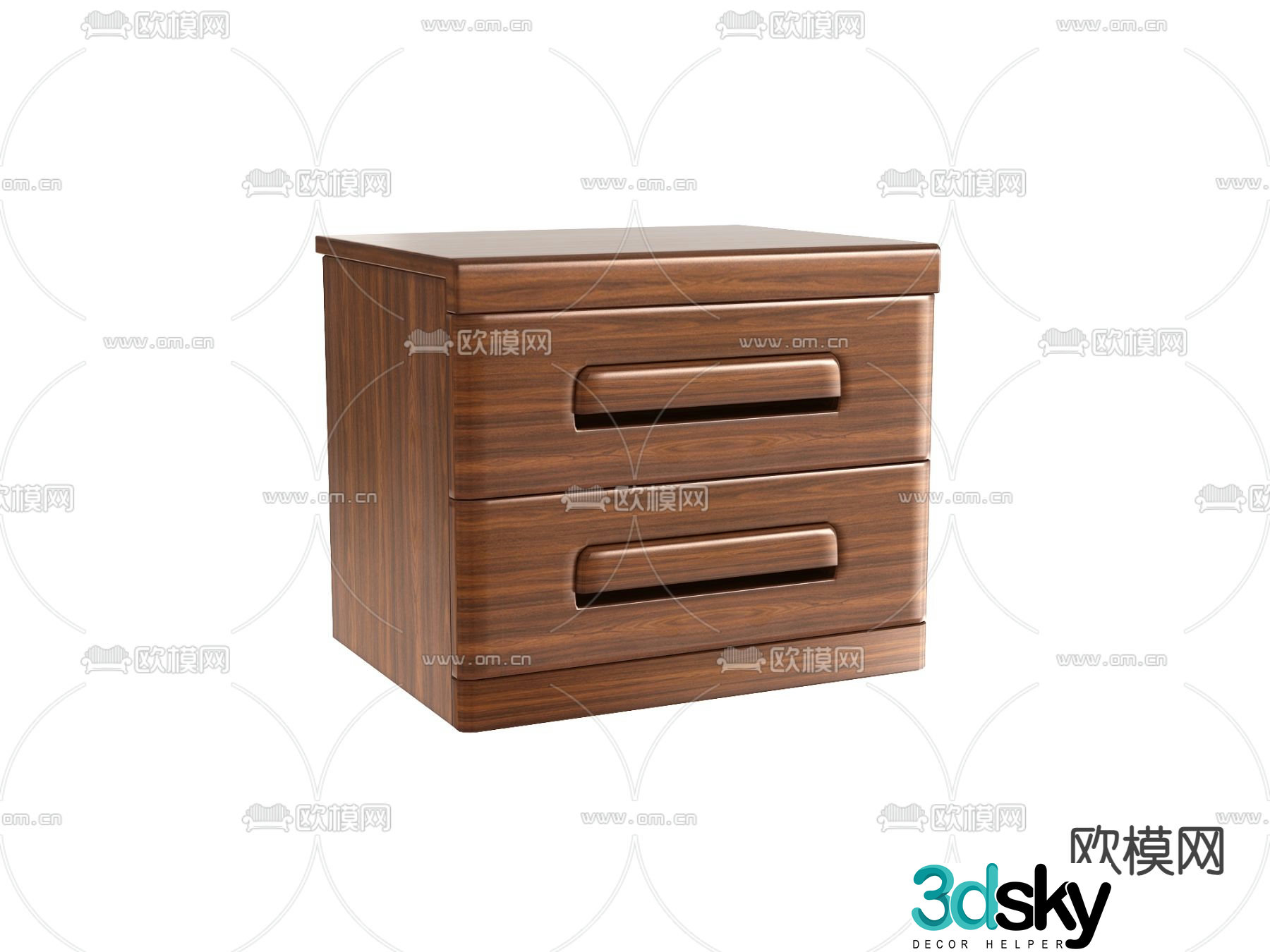 bedside table 3d model