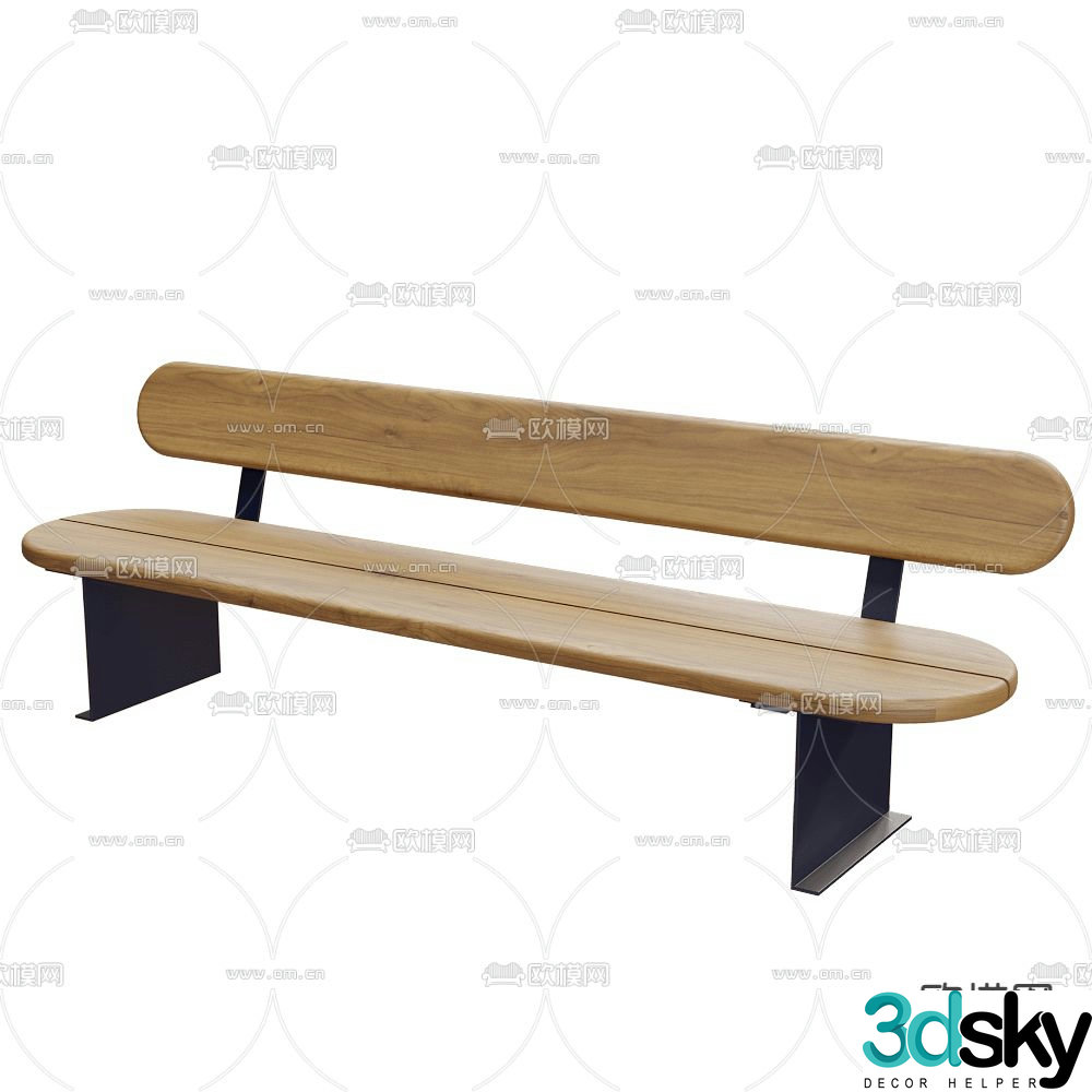 SIJU bench 3d model