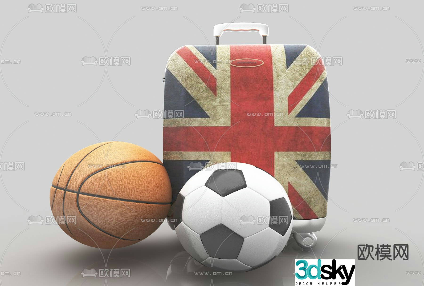 football basketball box 3d model