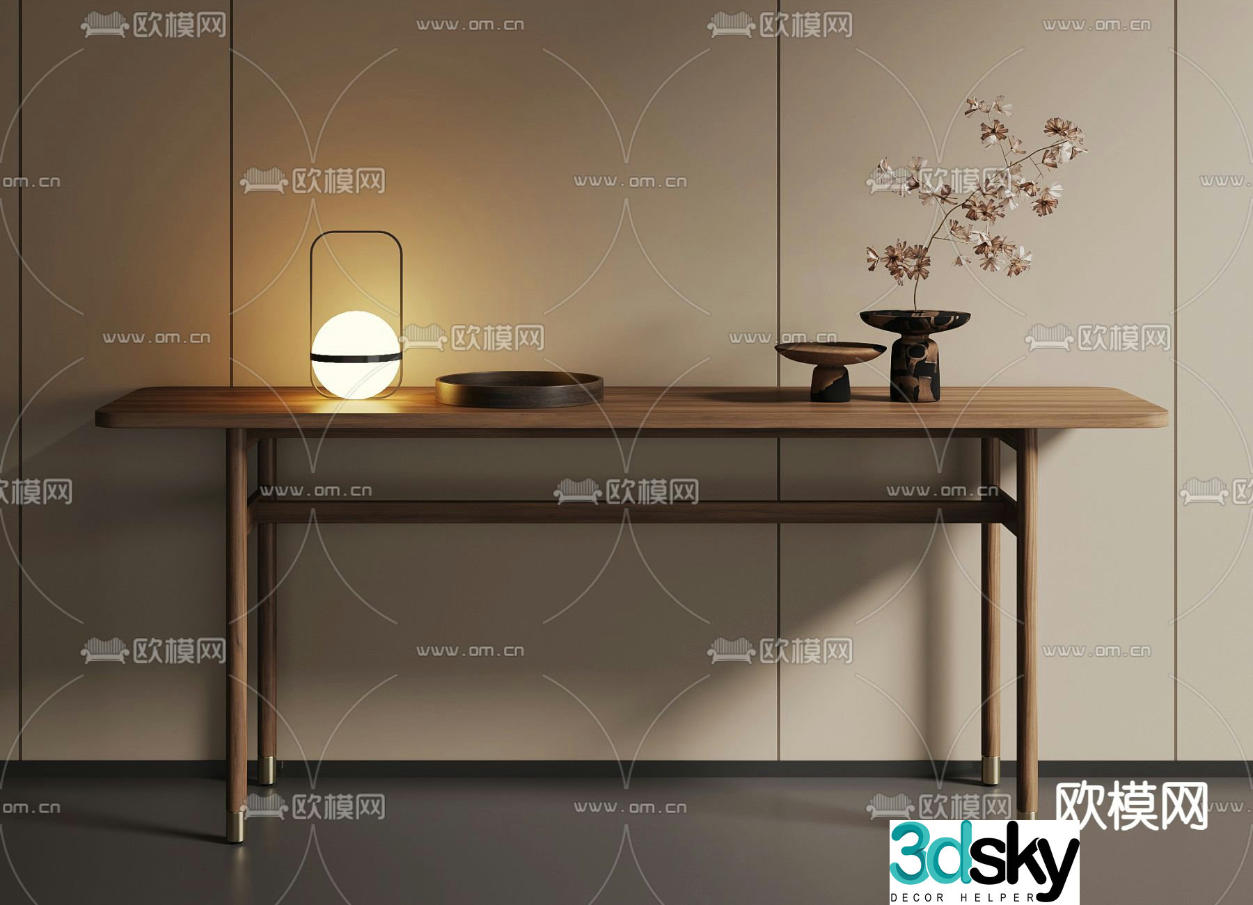 3D model of medieval style Duanjing strip case