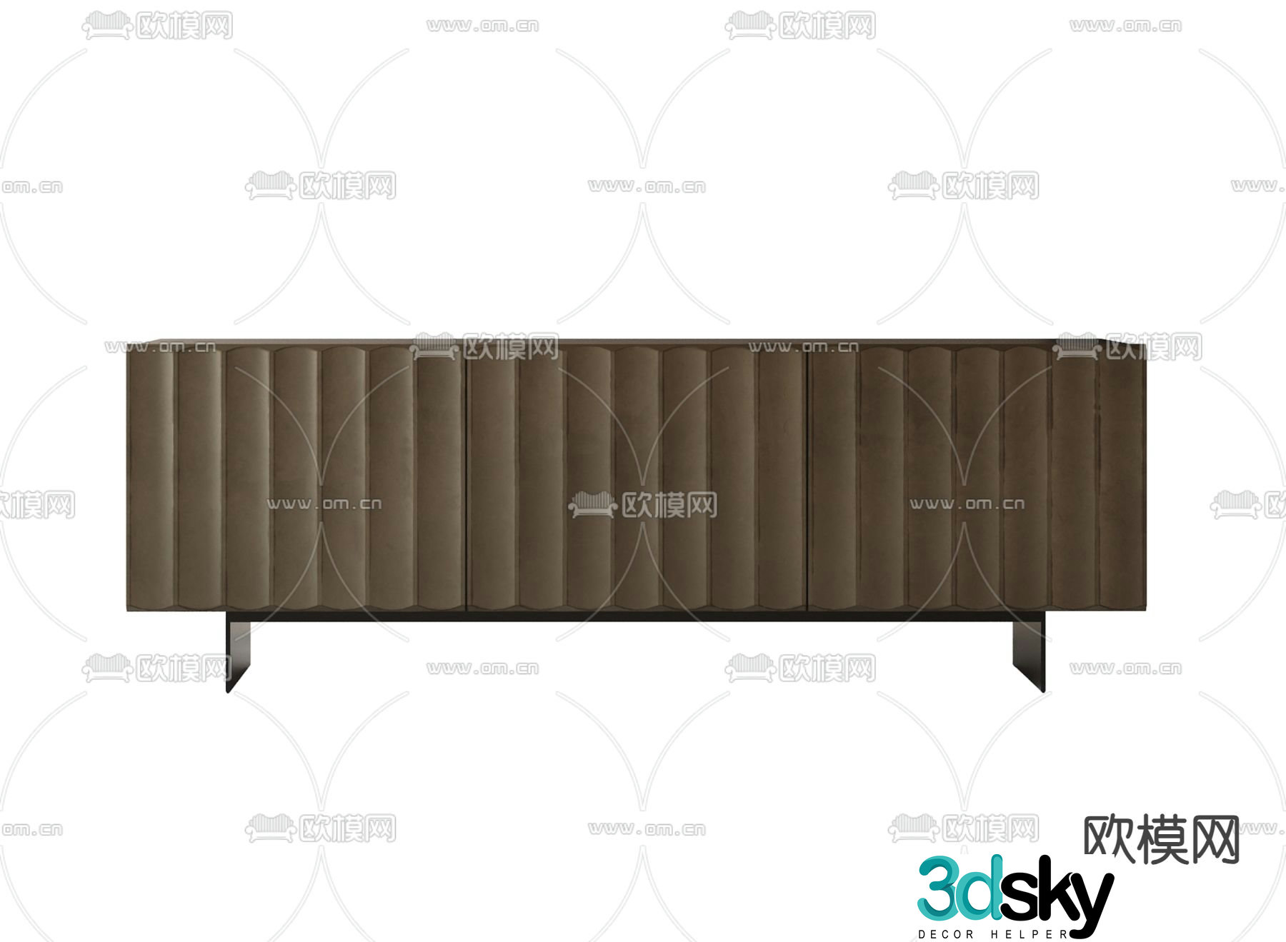 Modern TV cabinet 3d model