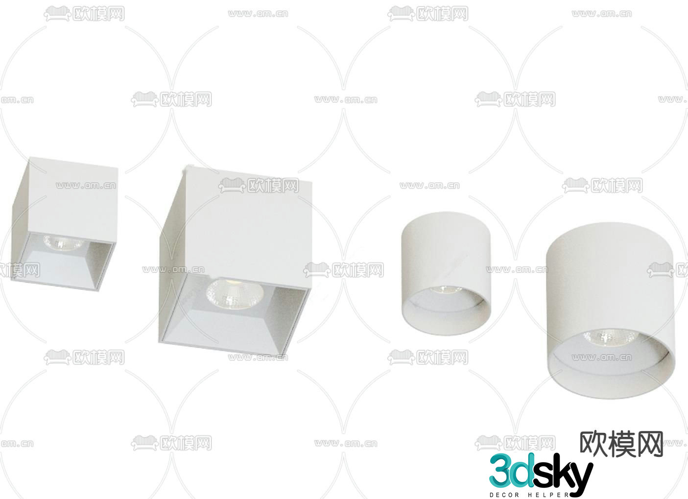 Downlight Spotlight Track Light Model