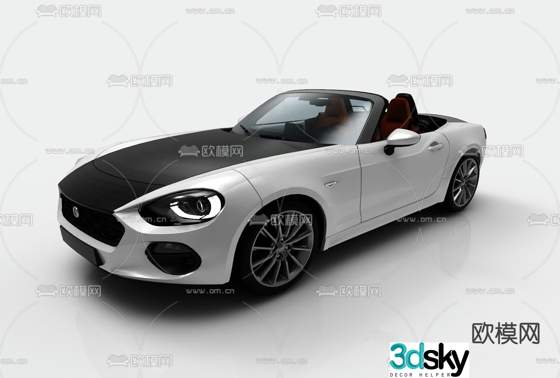 car roadster 3d model