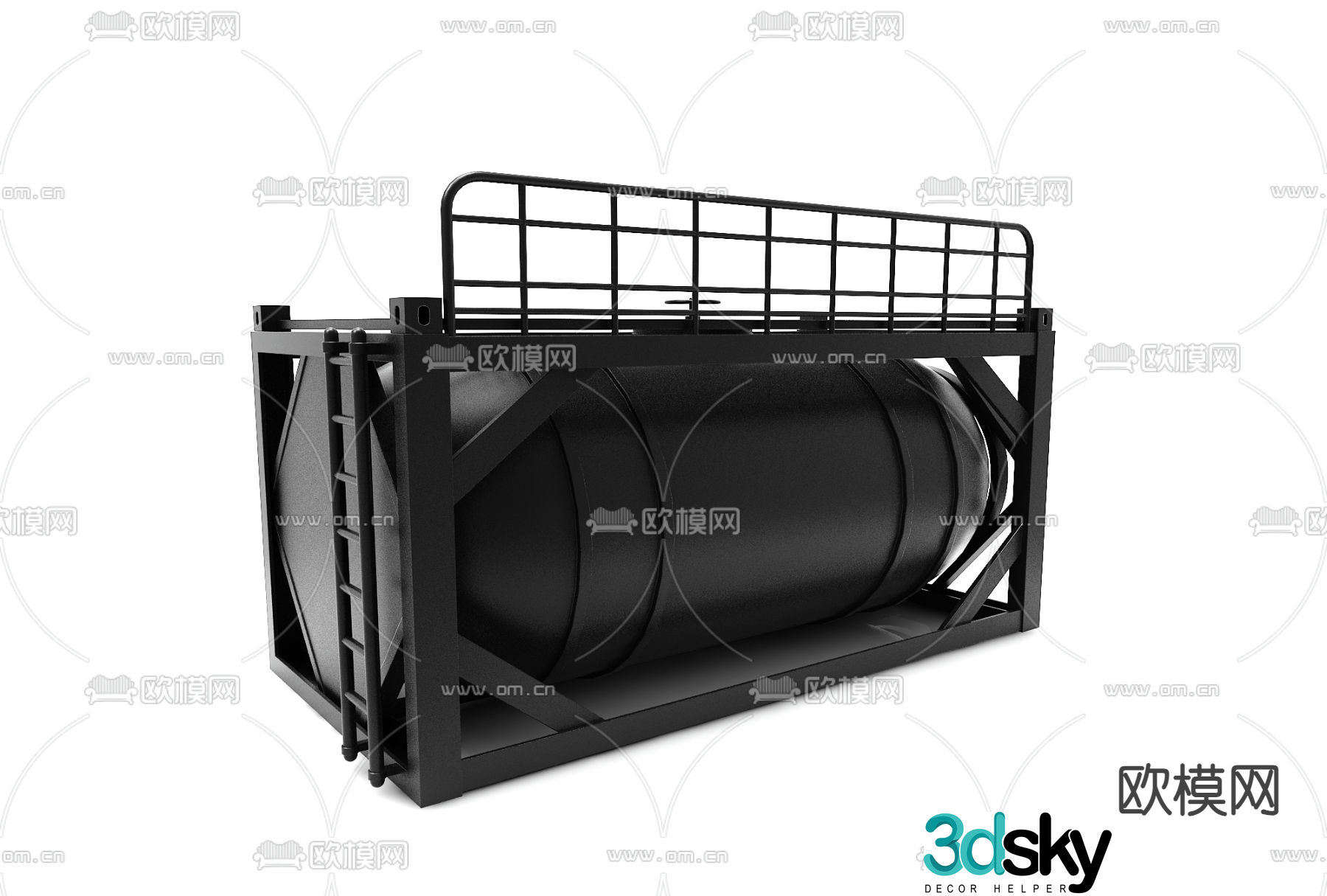 Industrial equipment 3d model