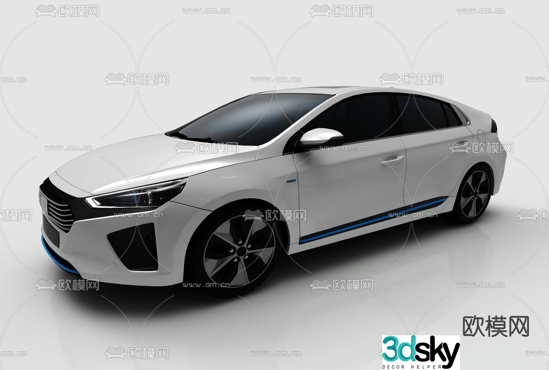car sedan 3d model