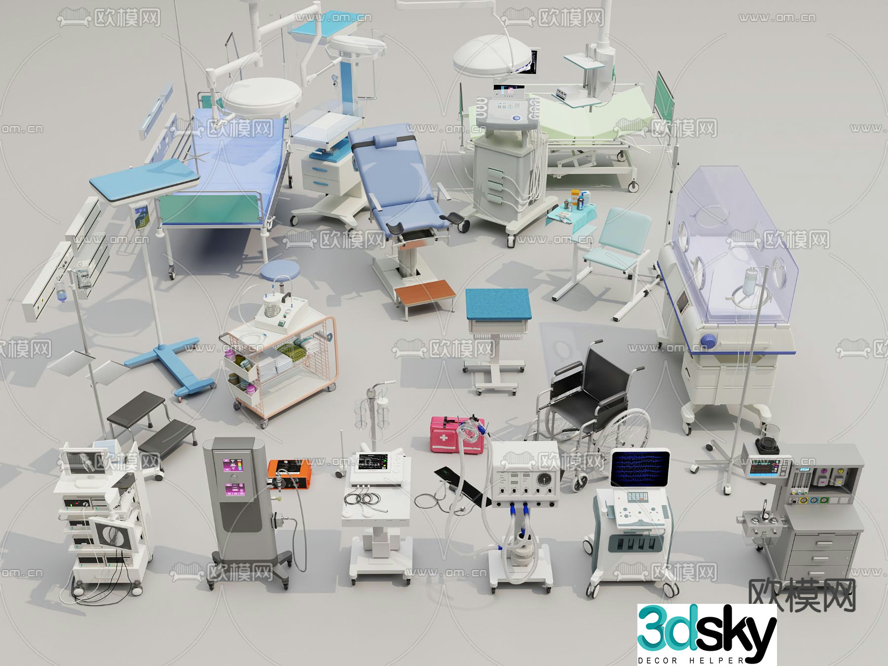 Medical device 3d model