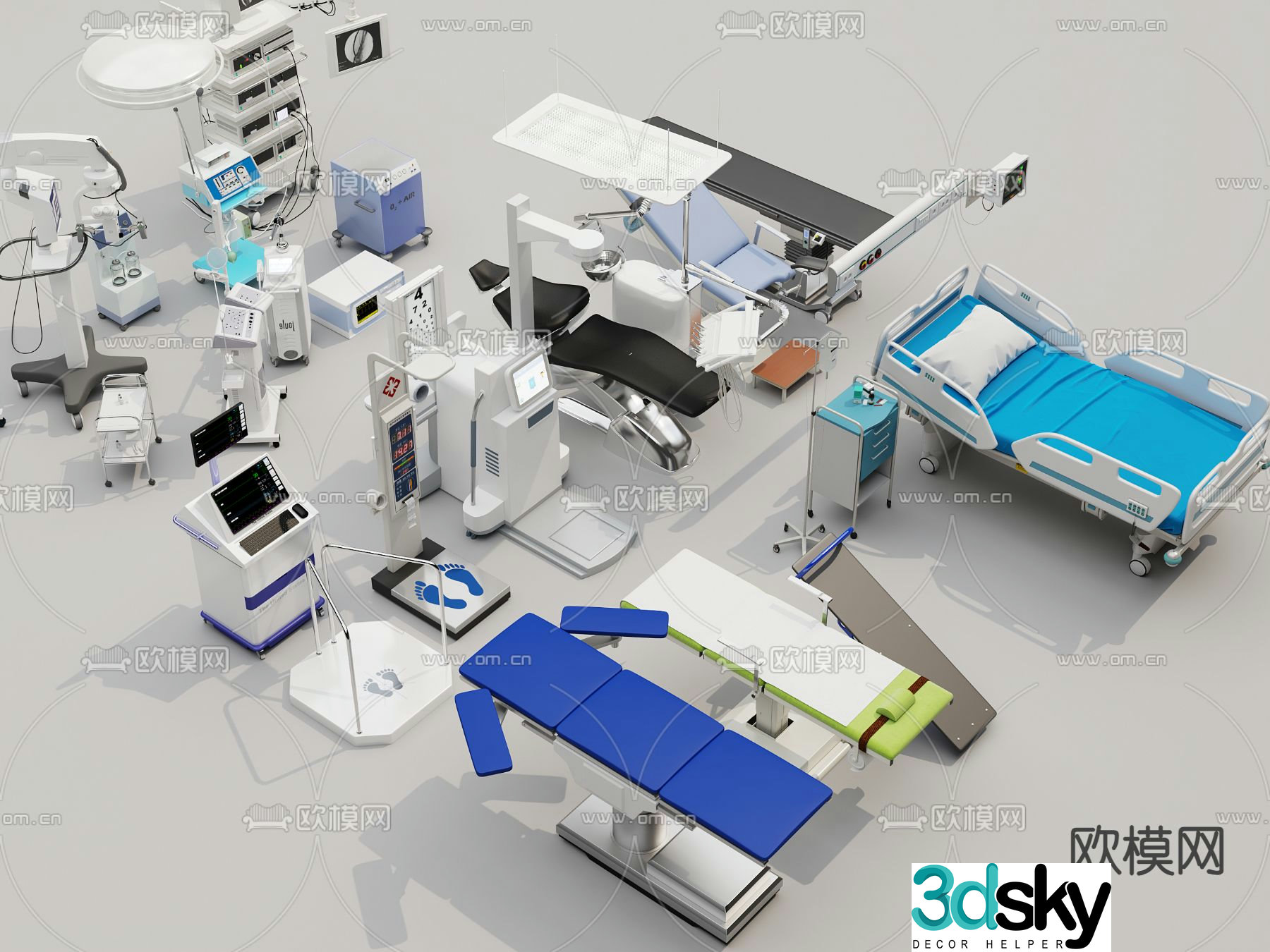 Medical device 3d model