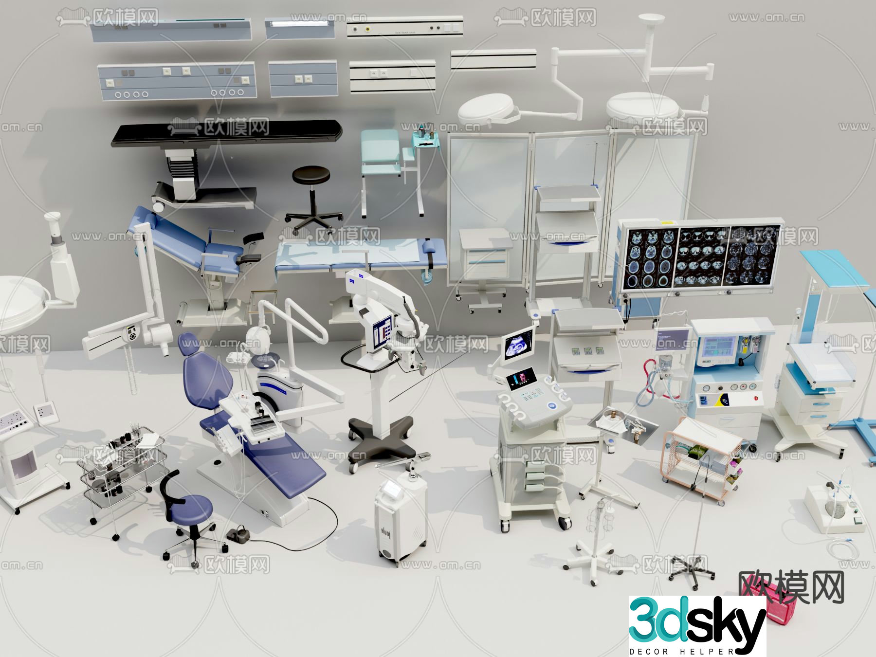 Medical device 3d model