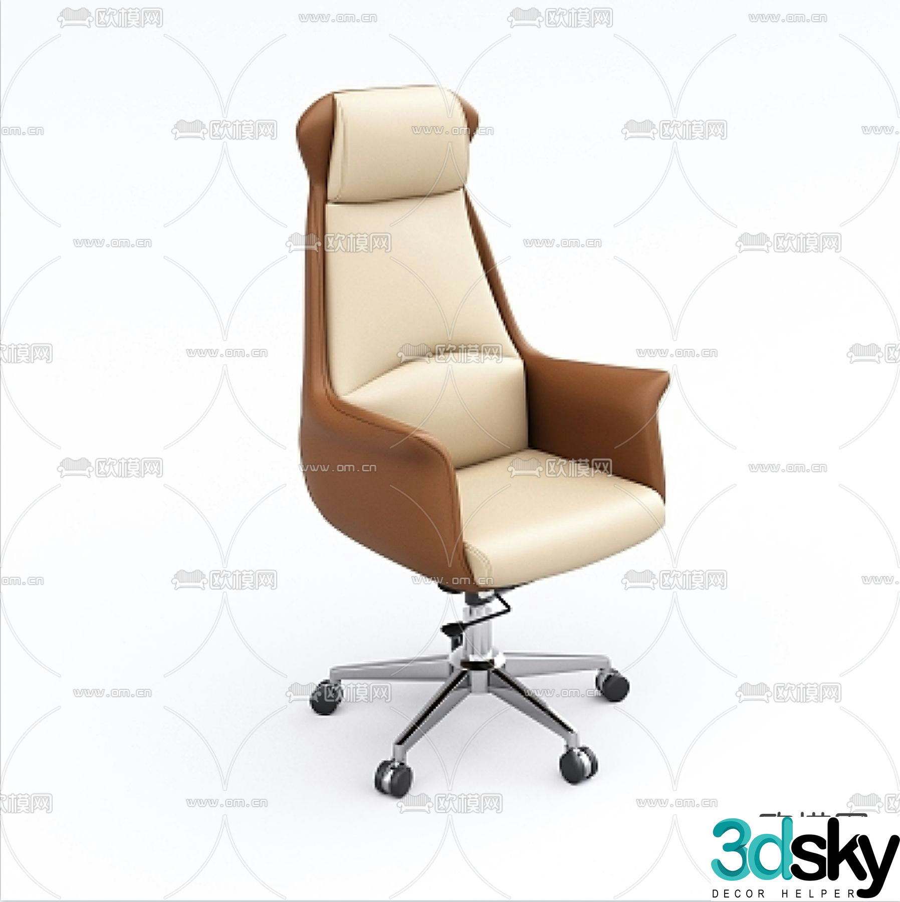 Office chair executive chair boss chair 3d model
