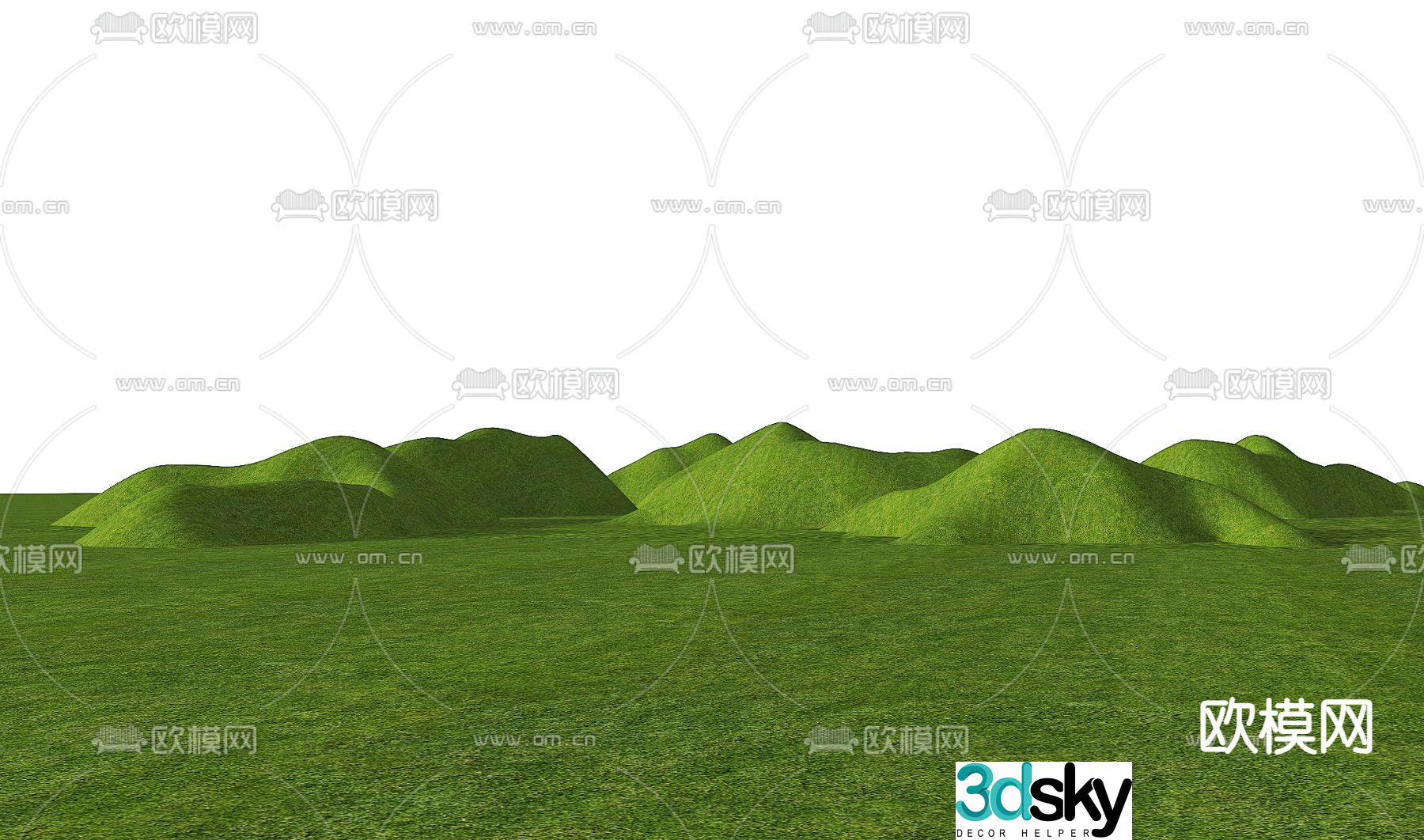 Mountains mountains micro-terrain 3d model