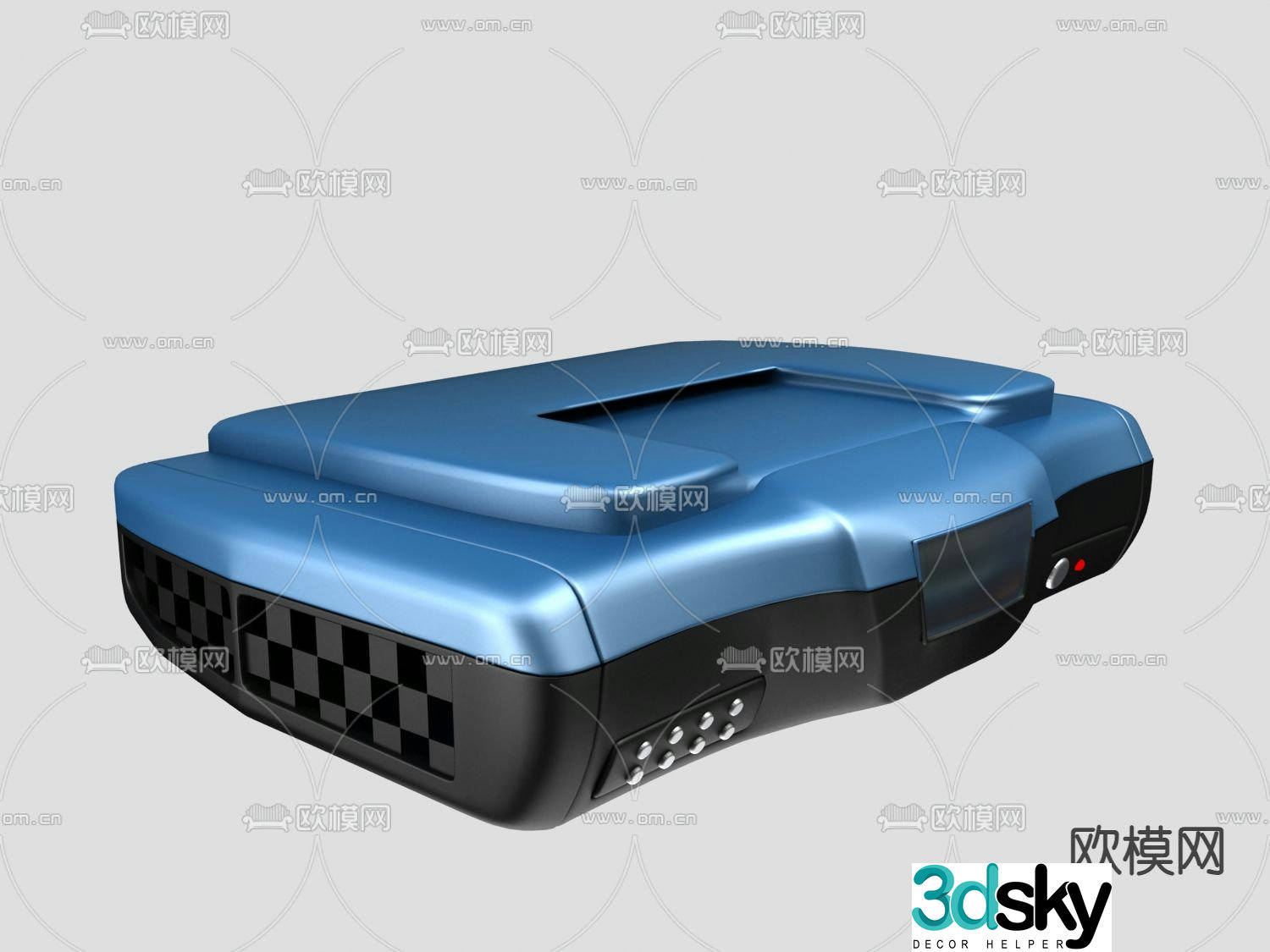 Air purifier 3d model