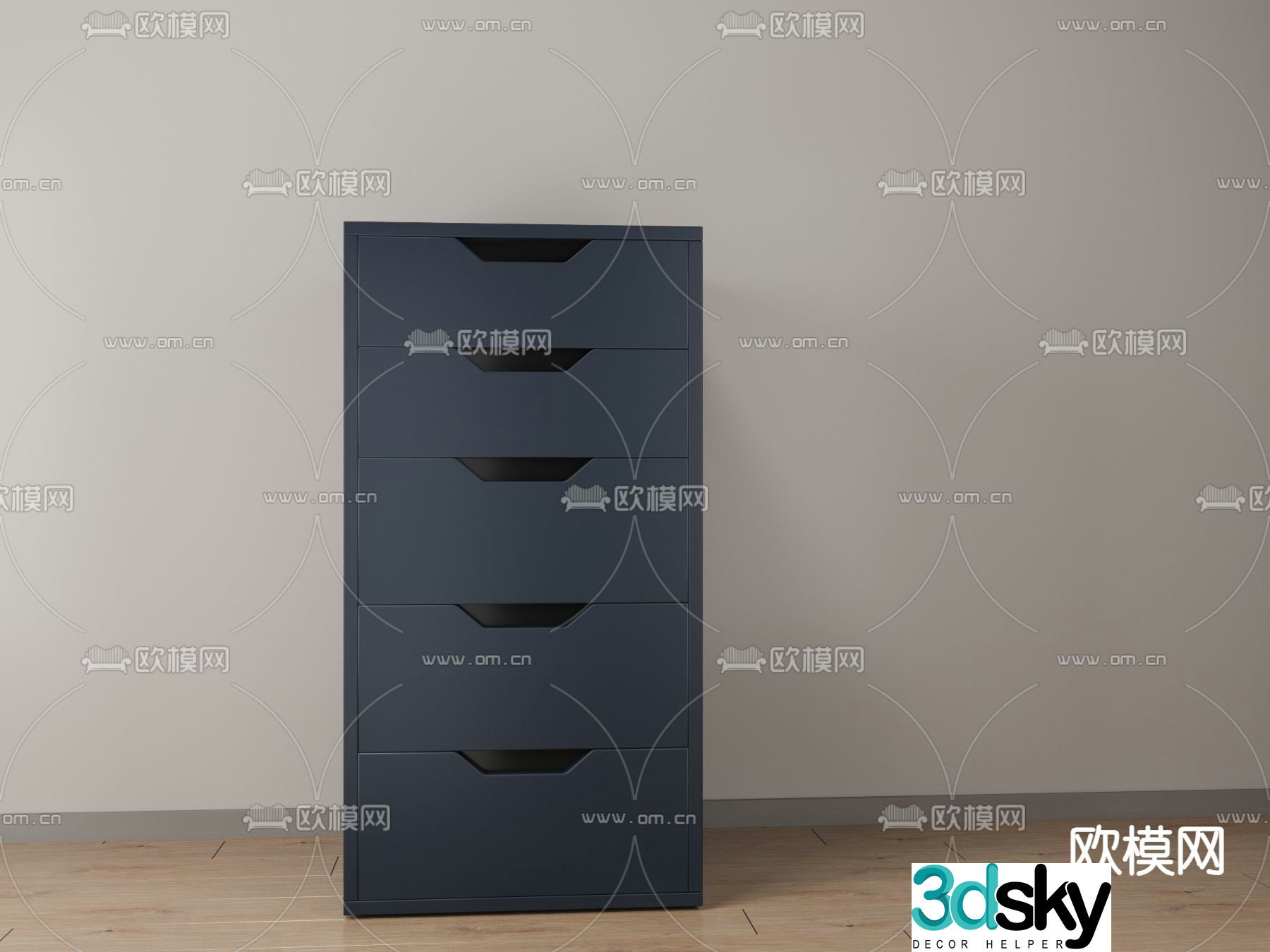 File cabinet information cabinet filing cabinet 3d model