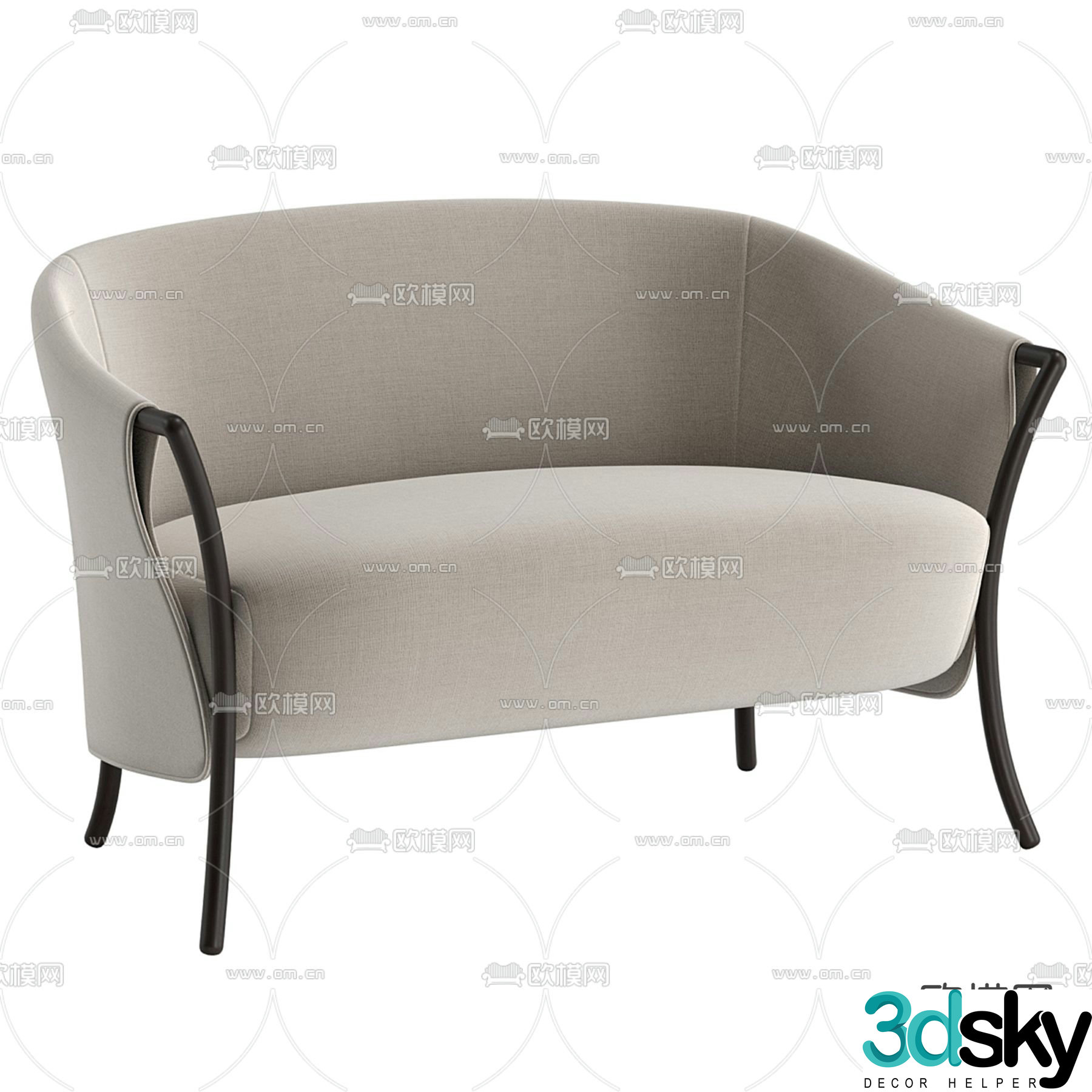 Giorgetti PROGETTI leisure sofa 3d model