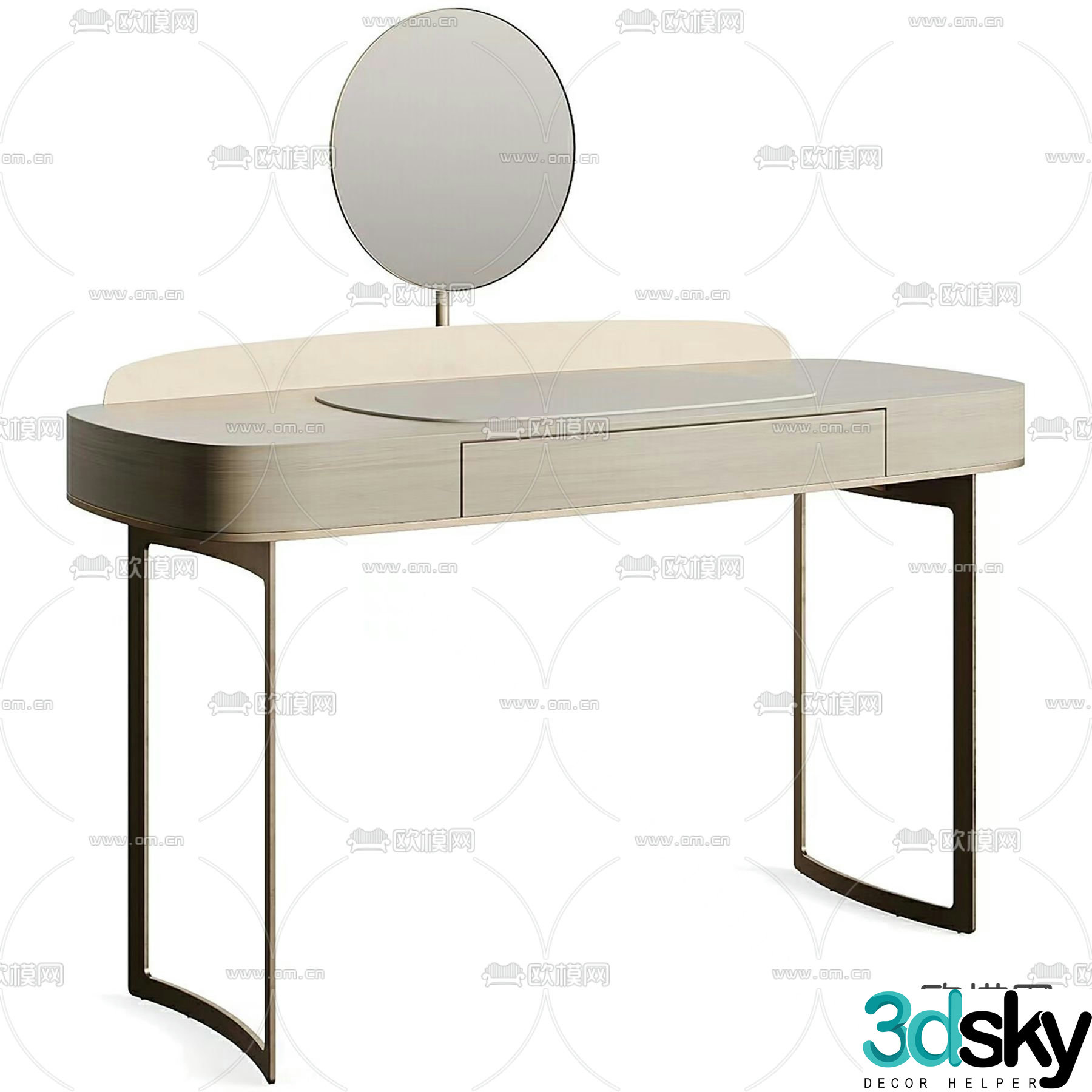 Eforma dressing table 3d model