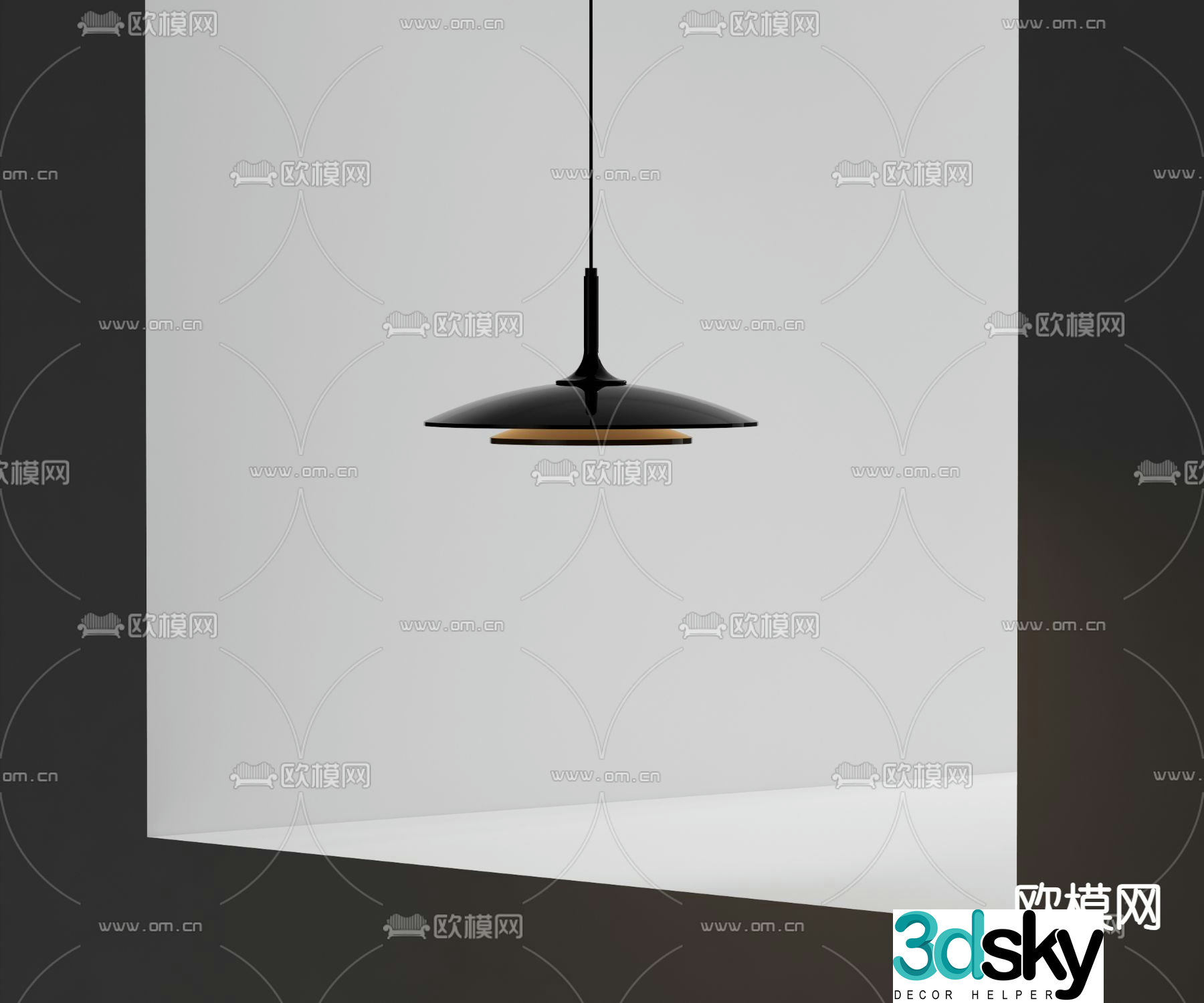 Modern chandelier dining room chandelier 3d model