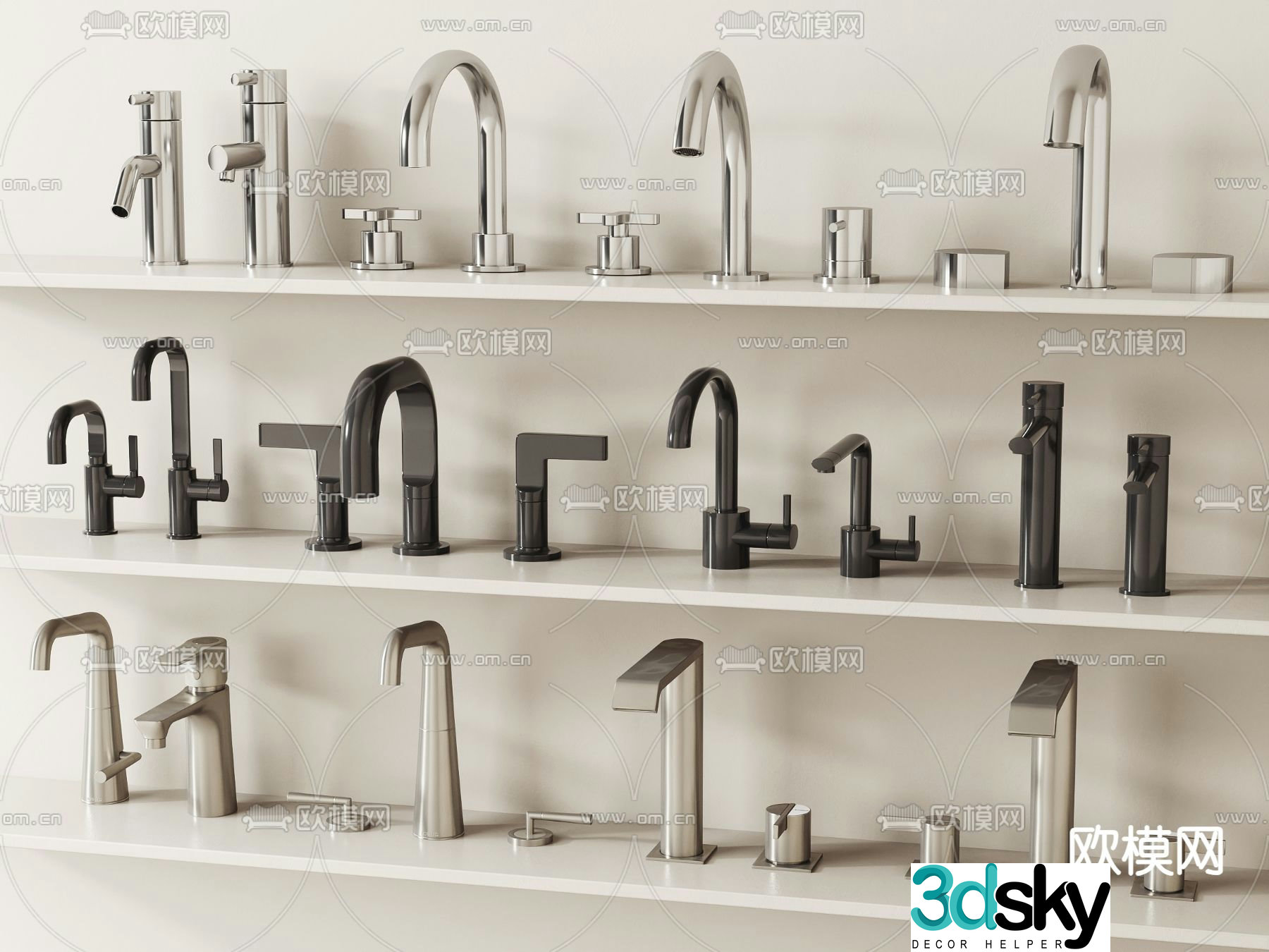 Faucet 3D model