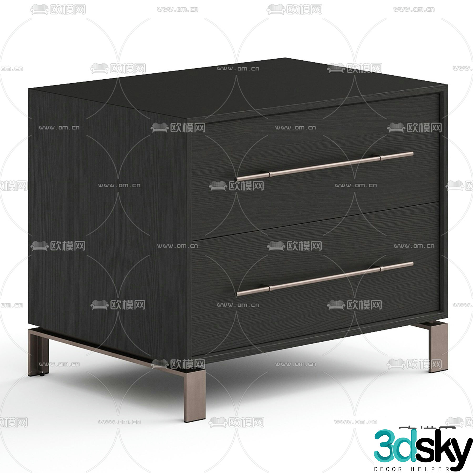 bedside table 3d model