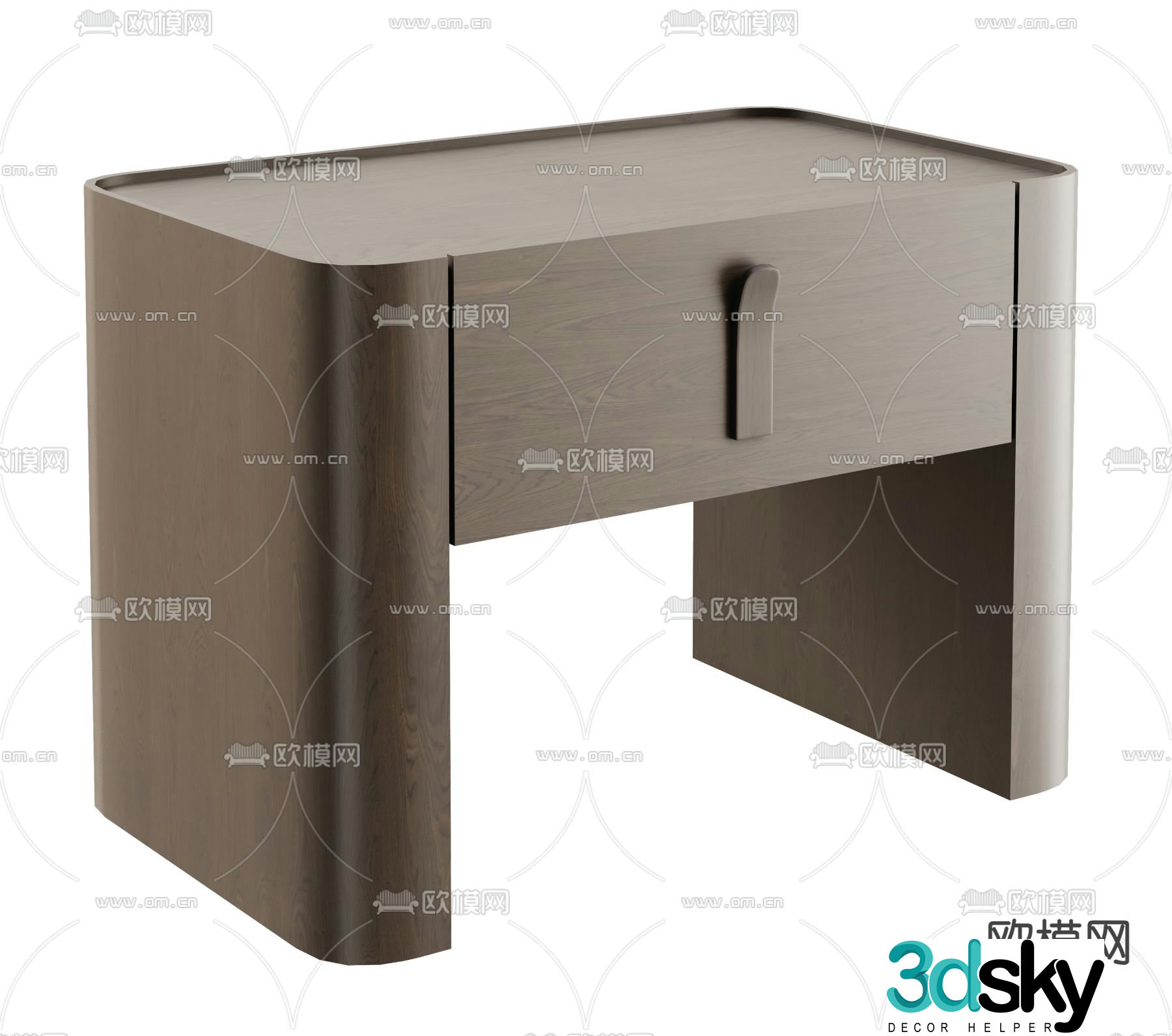 AnaRoque bedside table 3d model