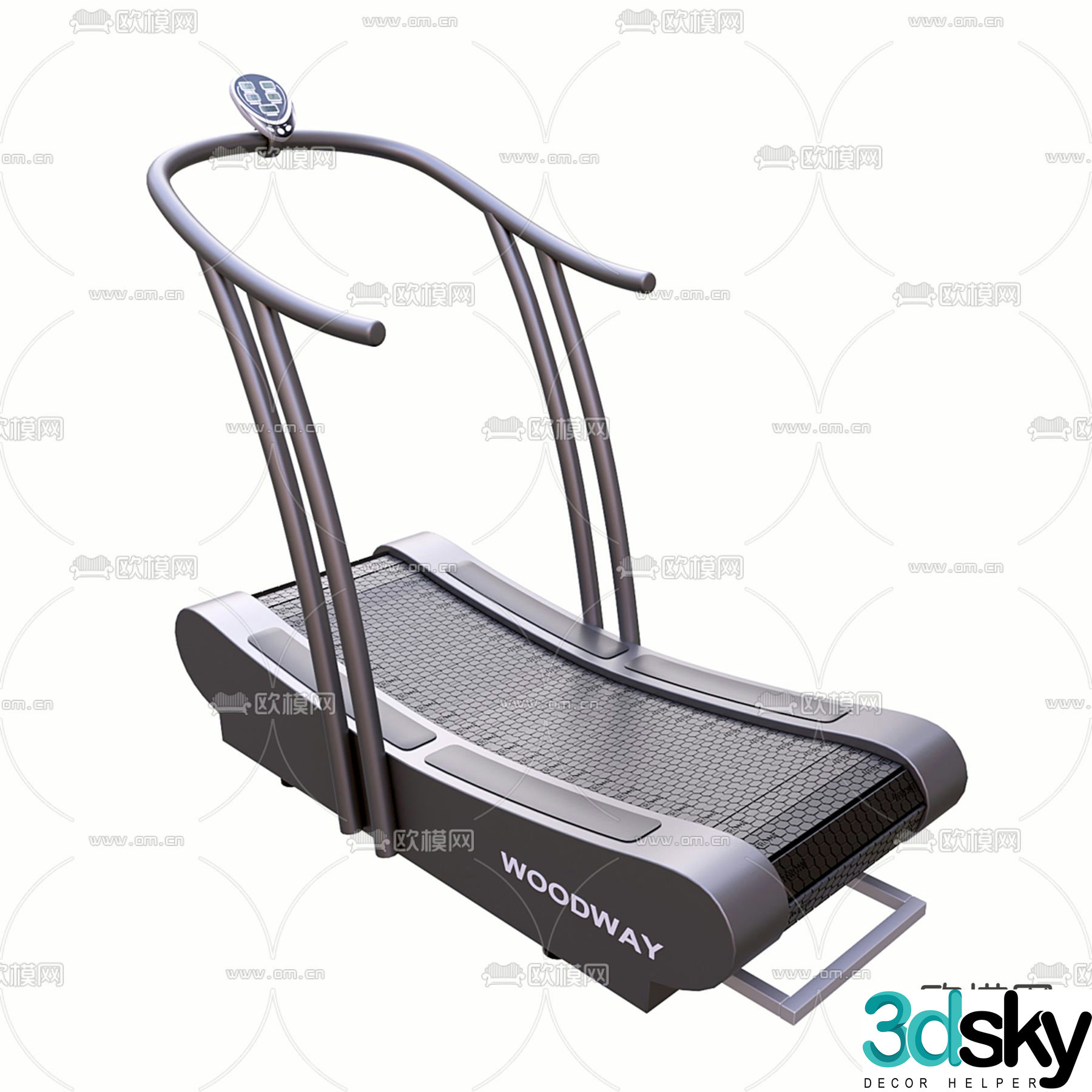 Treadmill 3d model