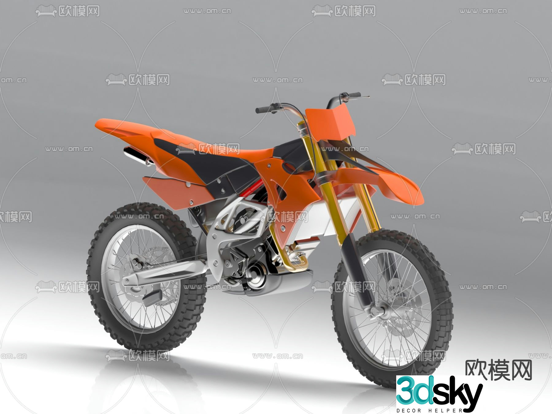 motorcycle 3d model