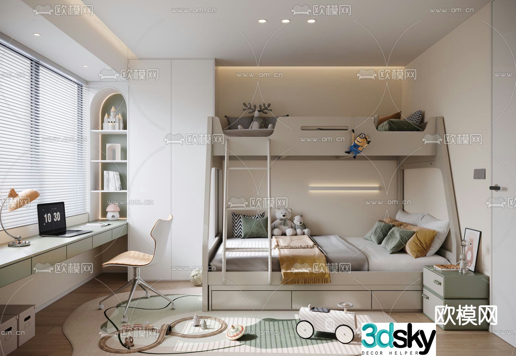 Children’s room 3D model