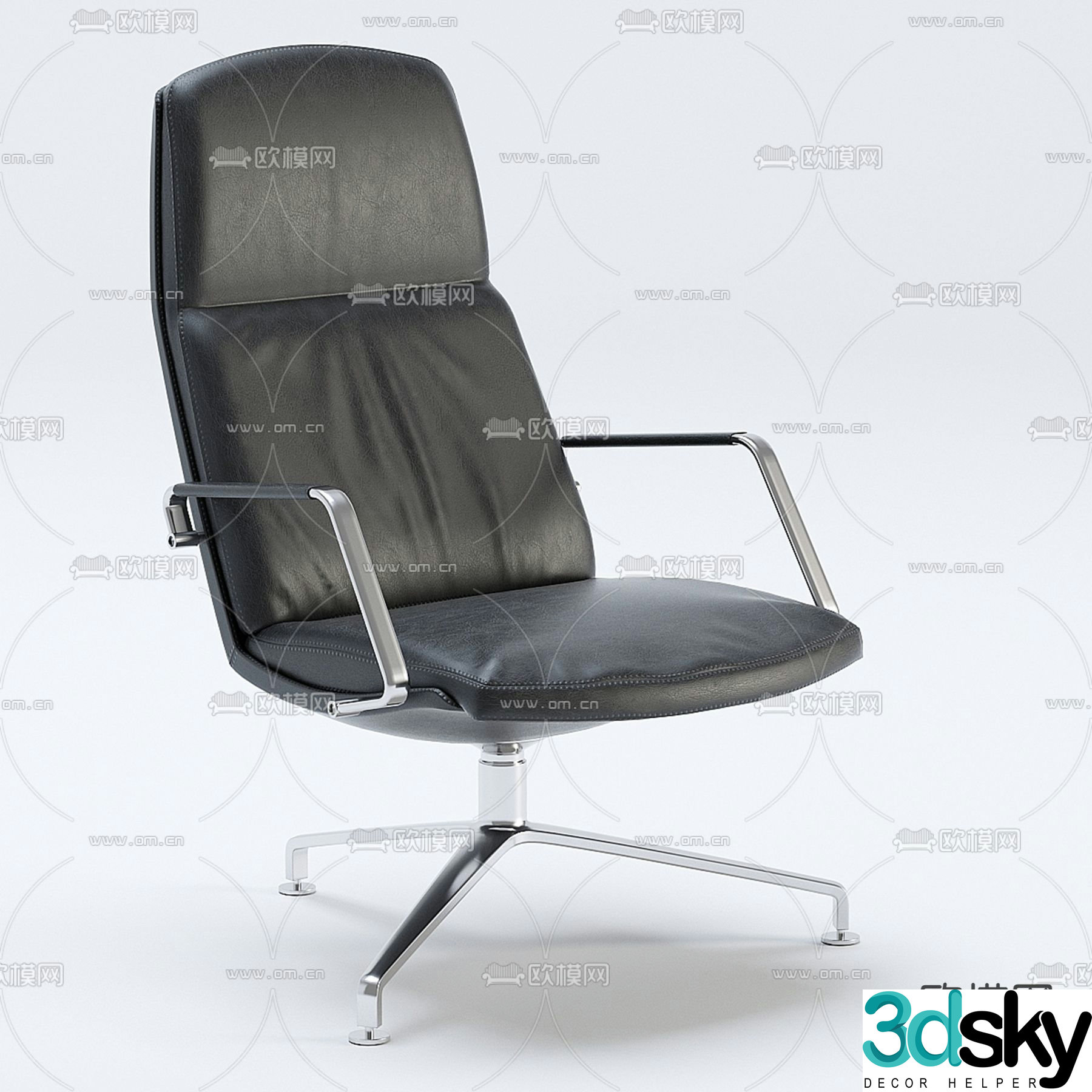 Walter Knoll office chair 3d model