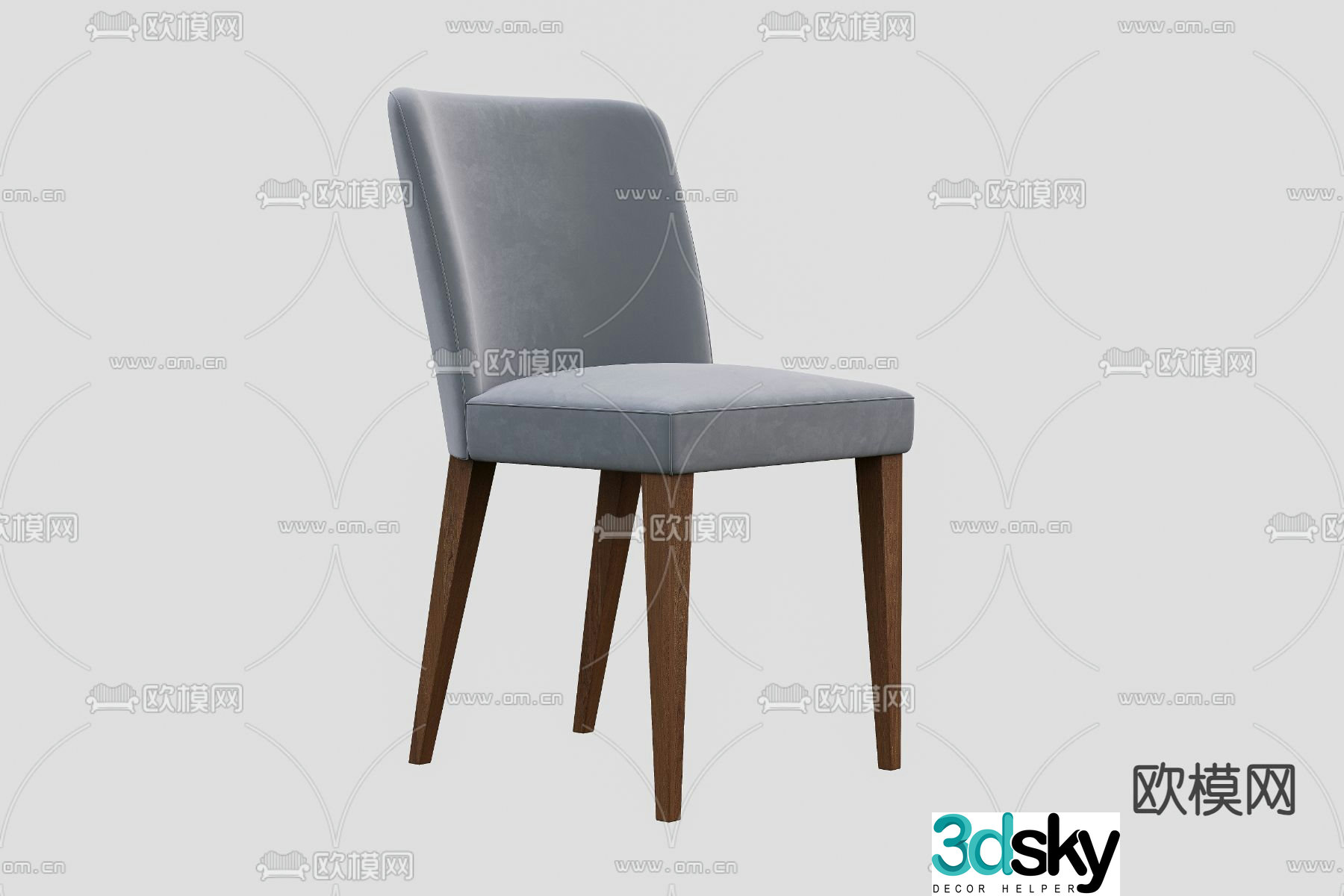 Single chair leisure chair 3d model