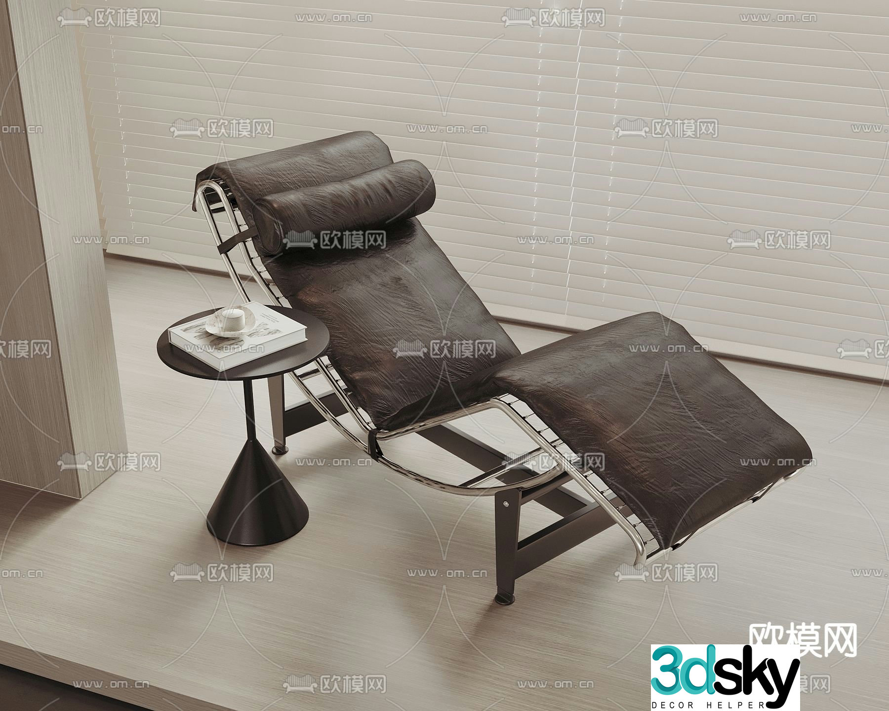 Modern lounge chair 3d model