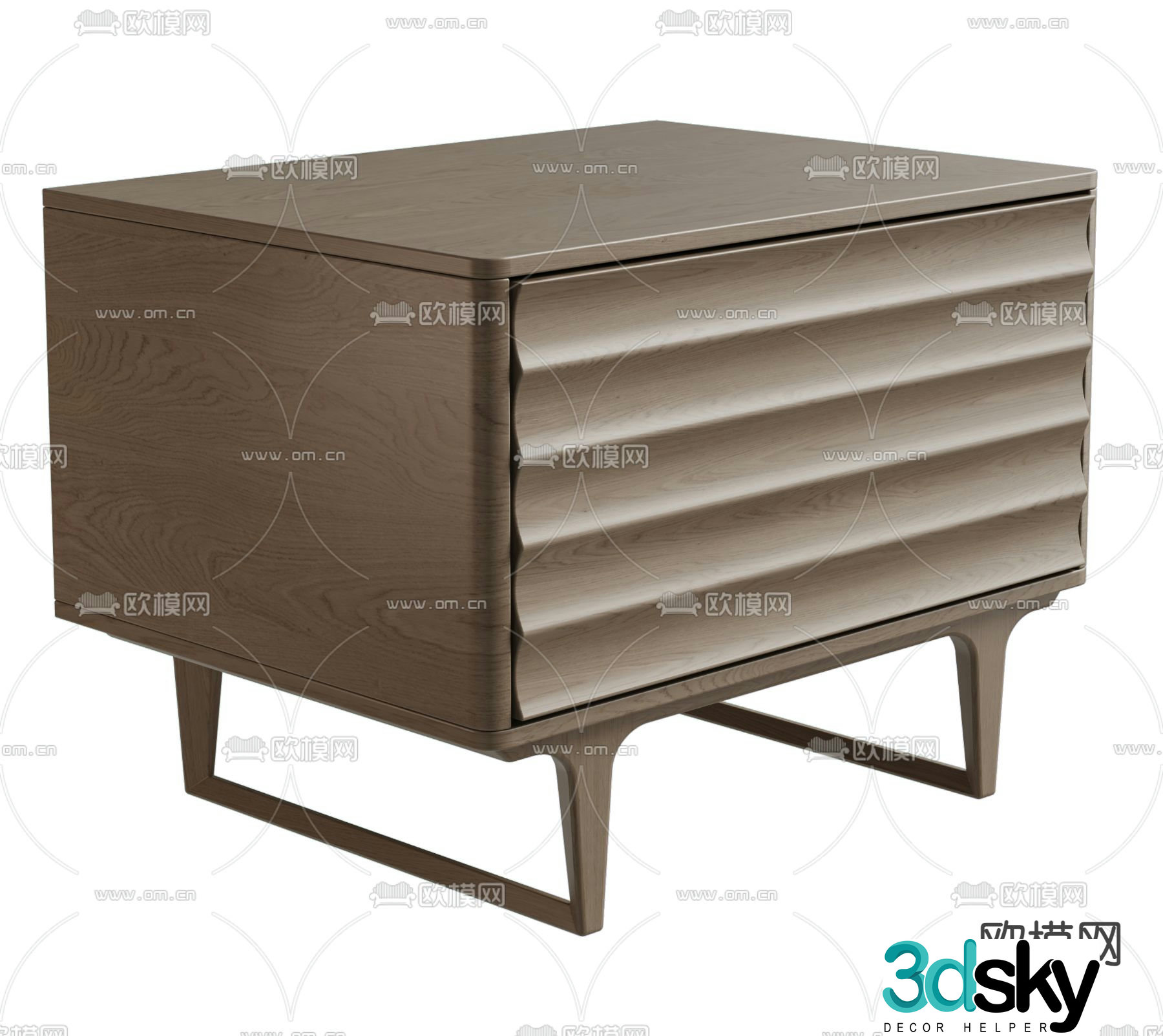 SAHRA bedside table 3d model