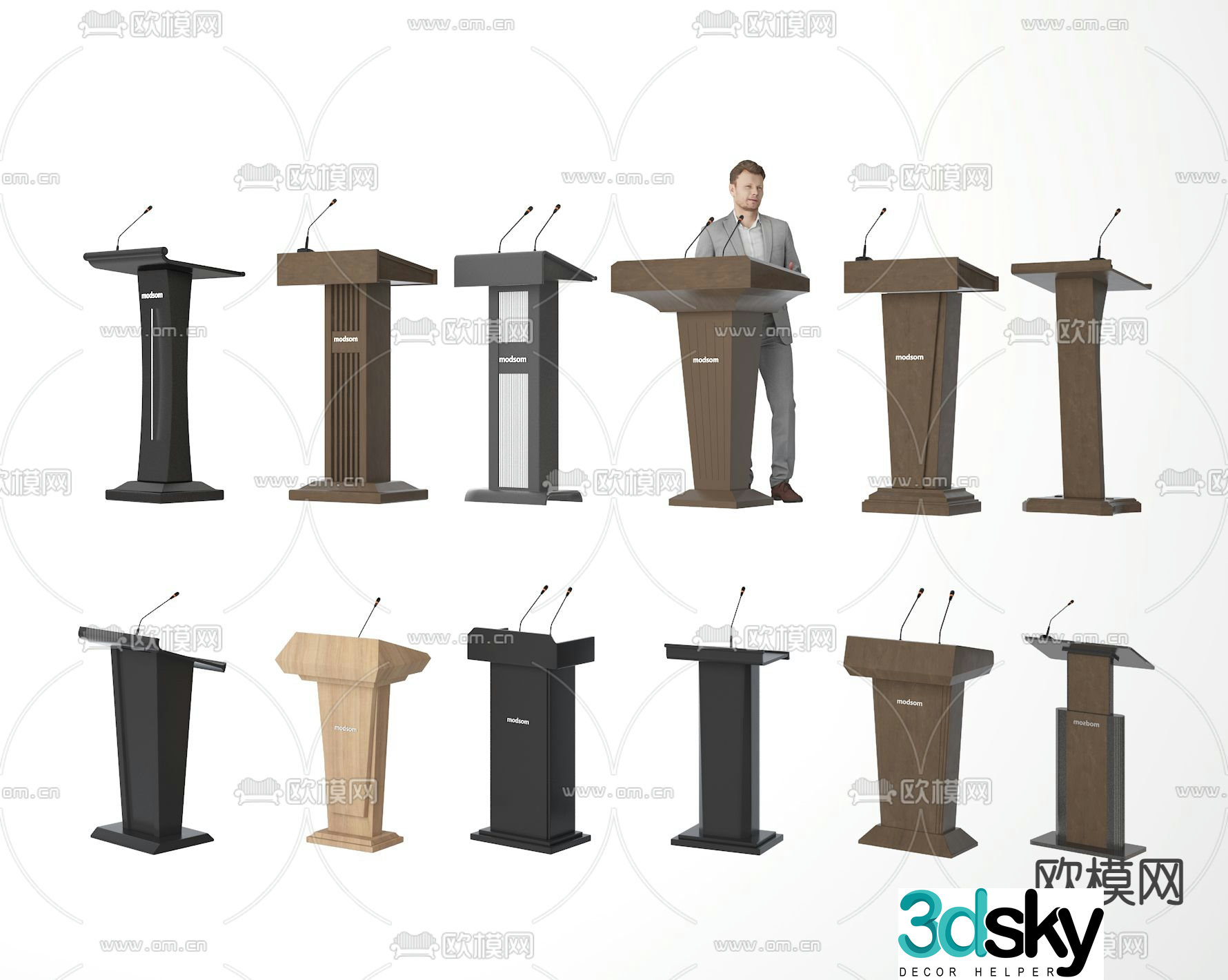 Podium podium award podium host podium podium d model