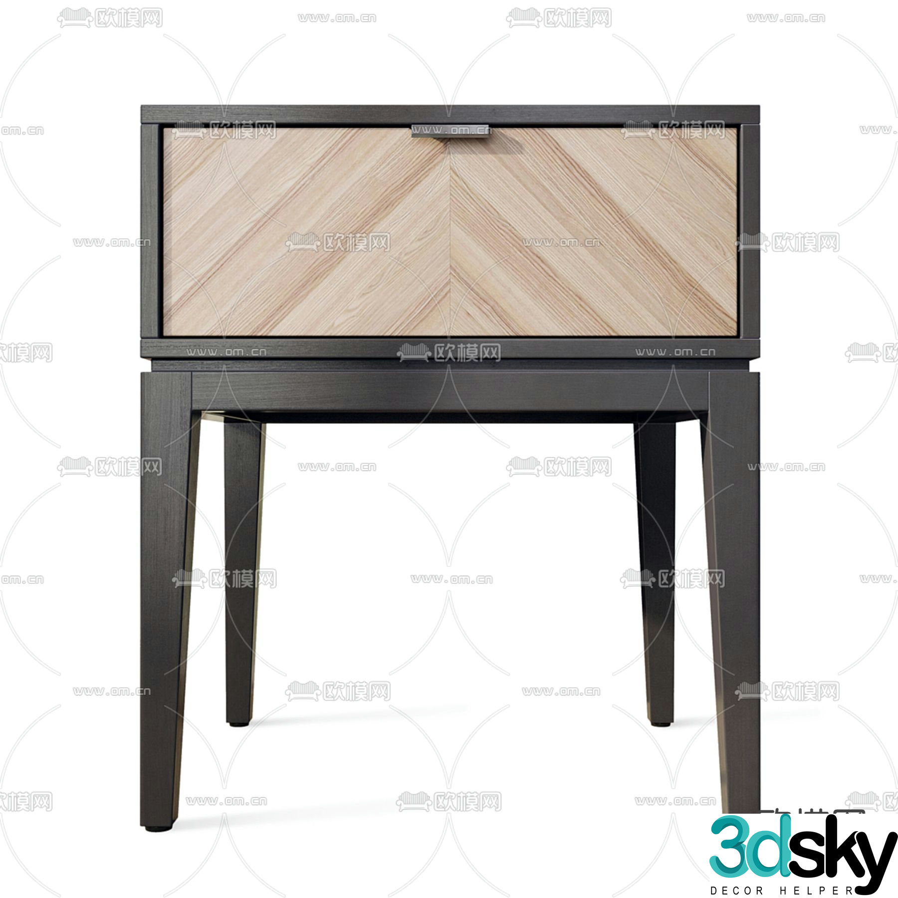 bedside table 3d model