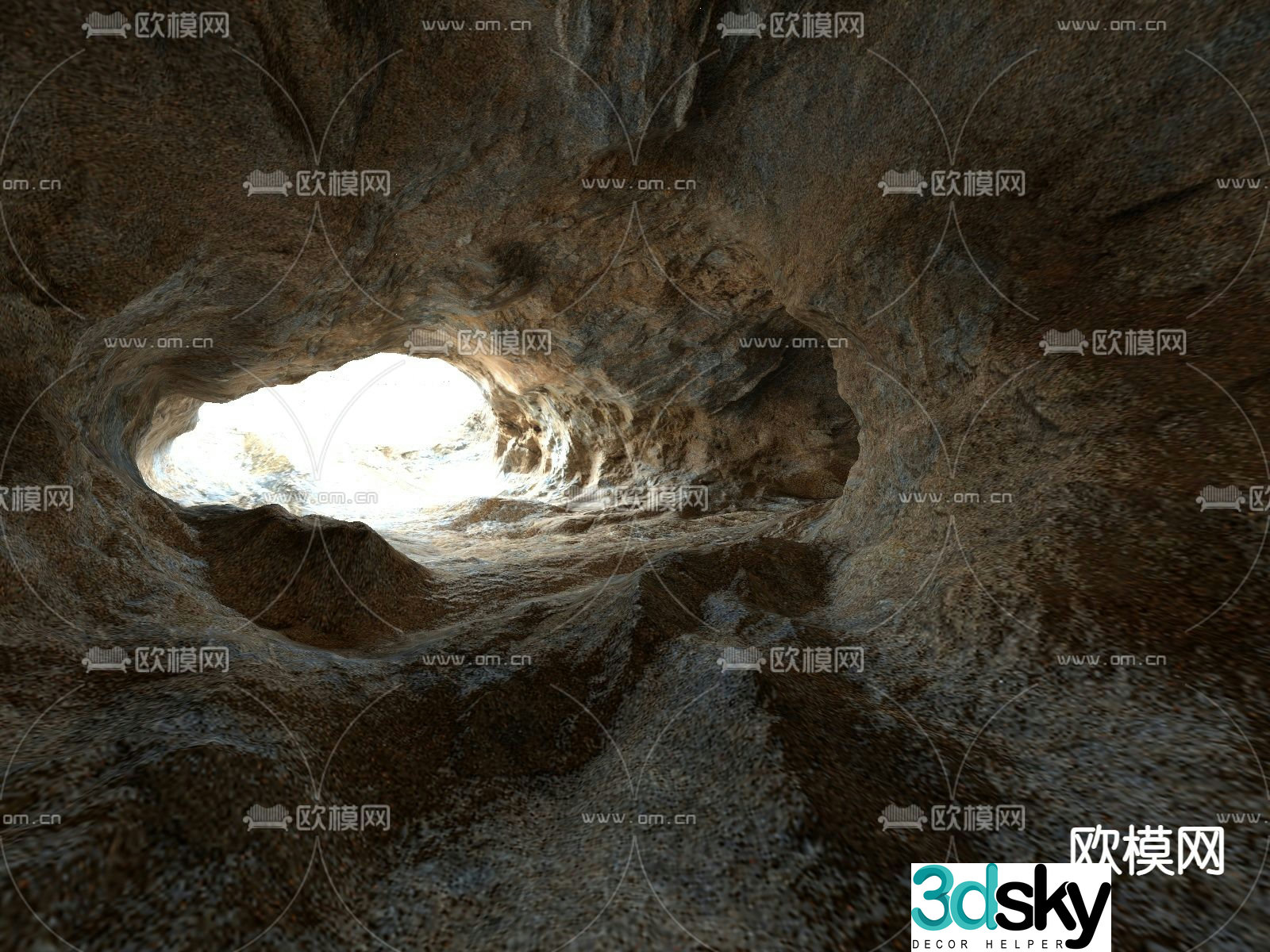 cave cave landscape 3d model