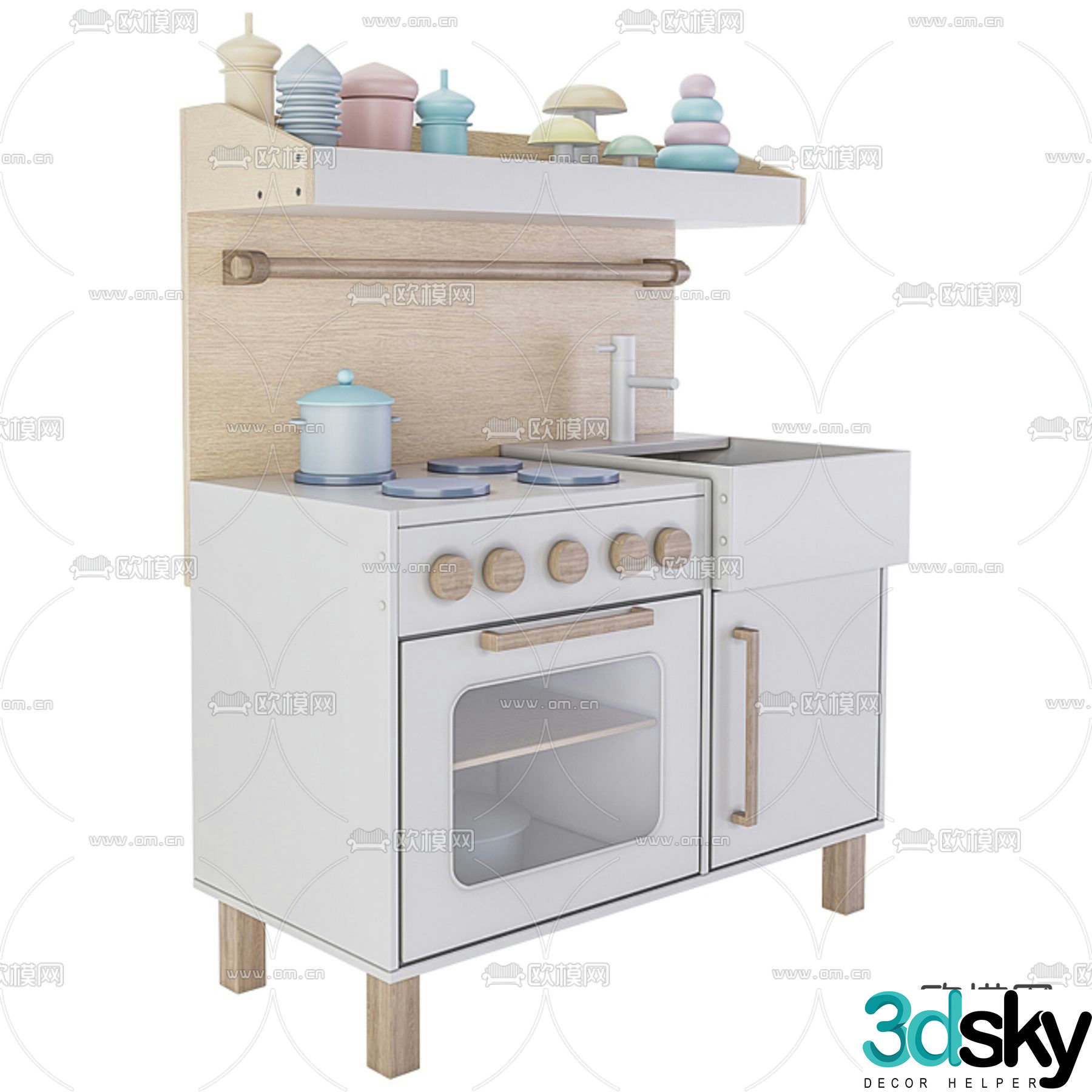Children’s cabinet 3d model