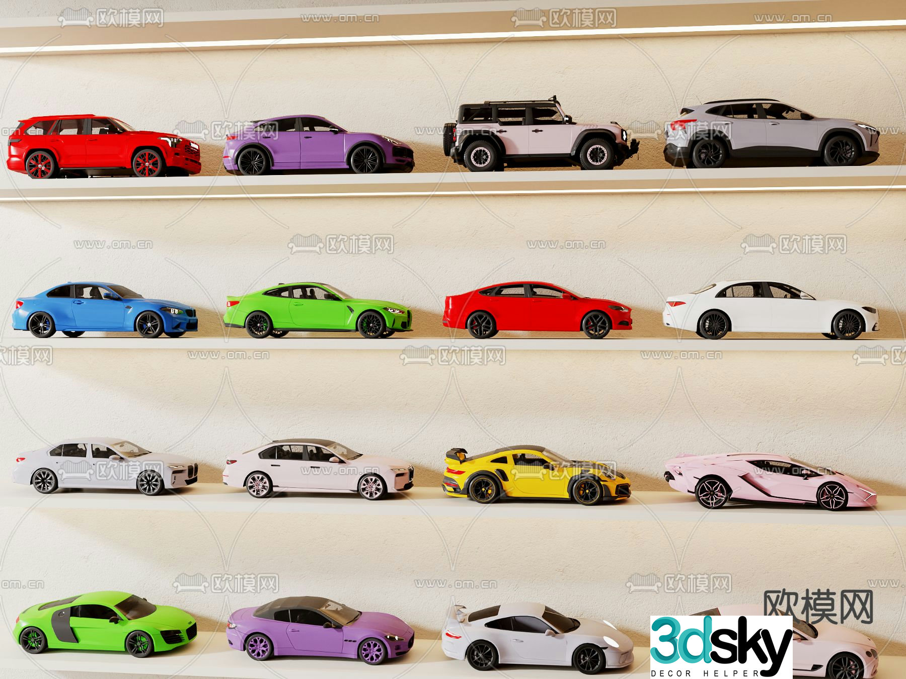car toy 3d model