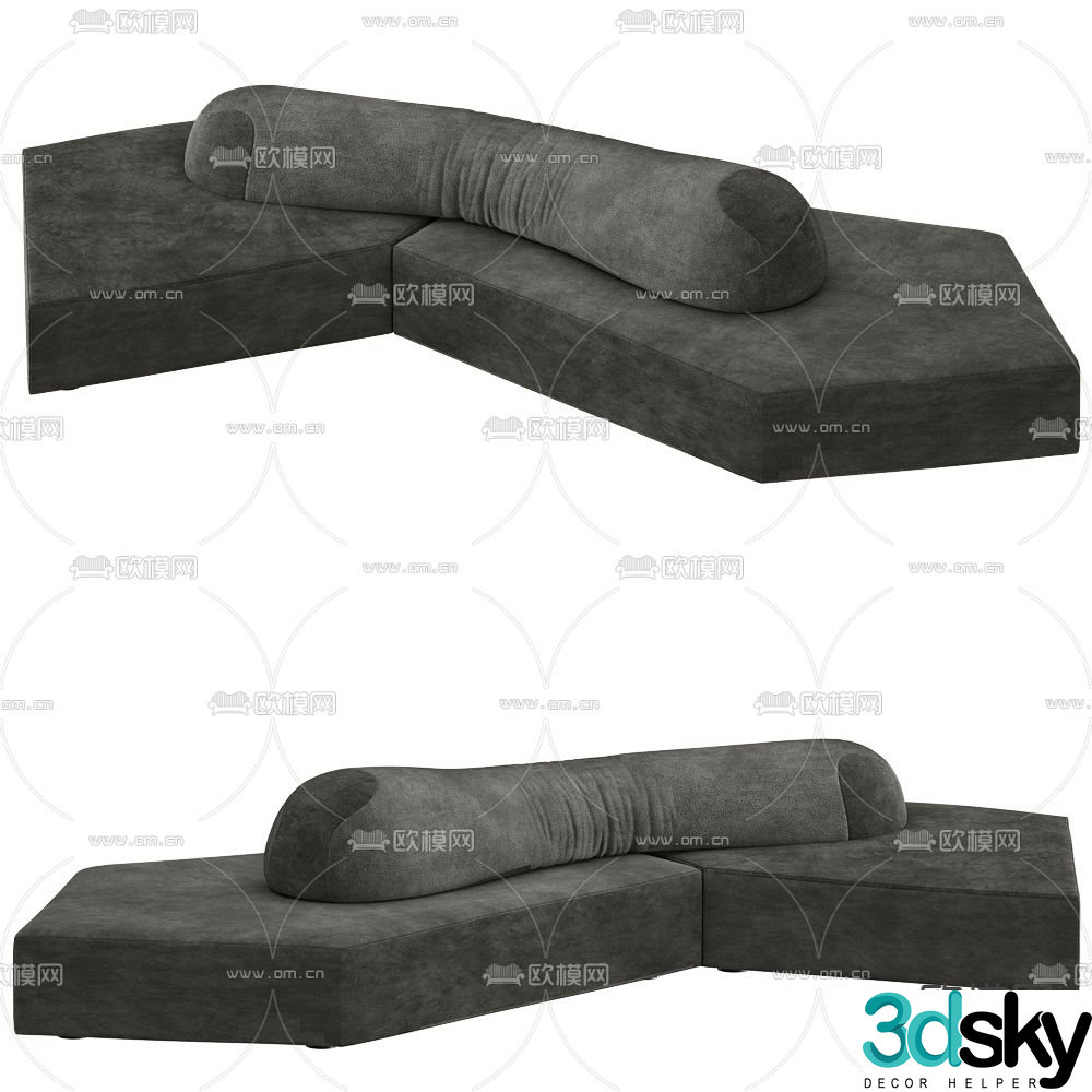 Edra sofa 3d model