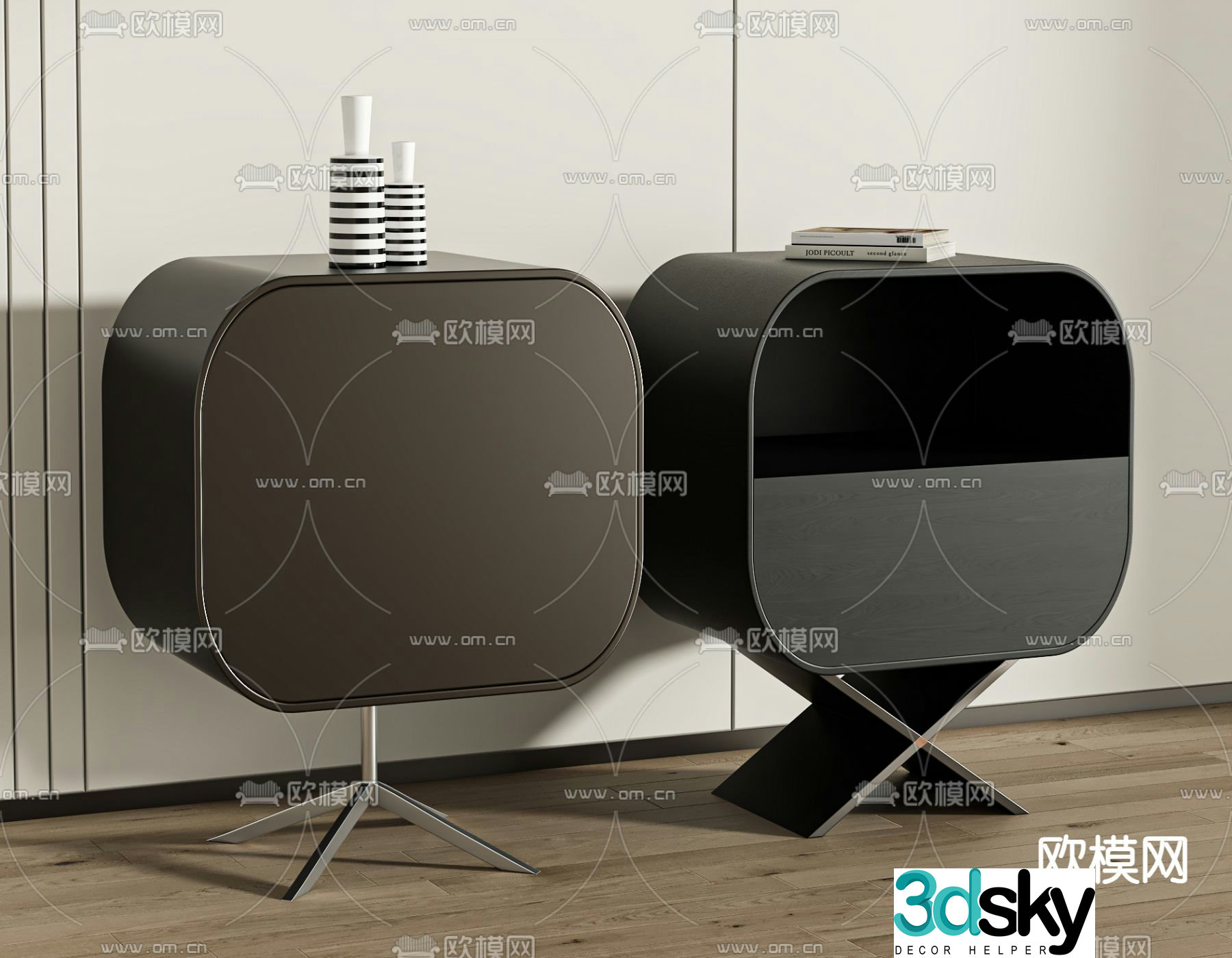bedside table 3d model