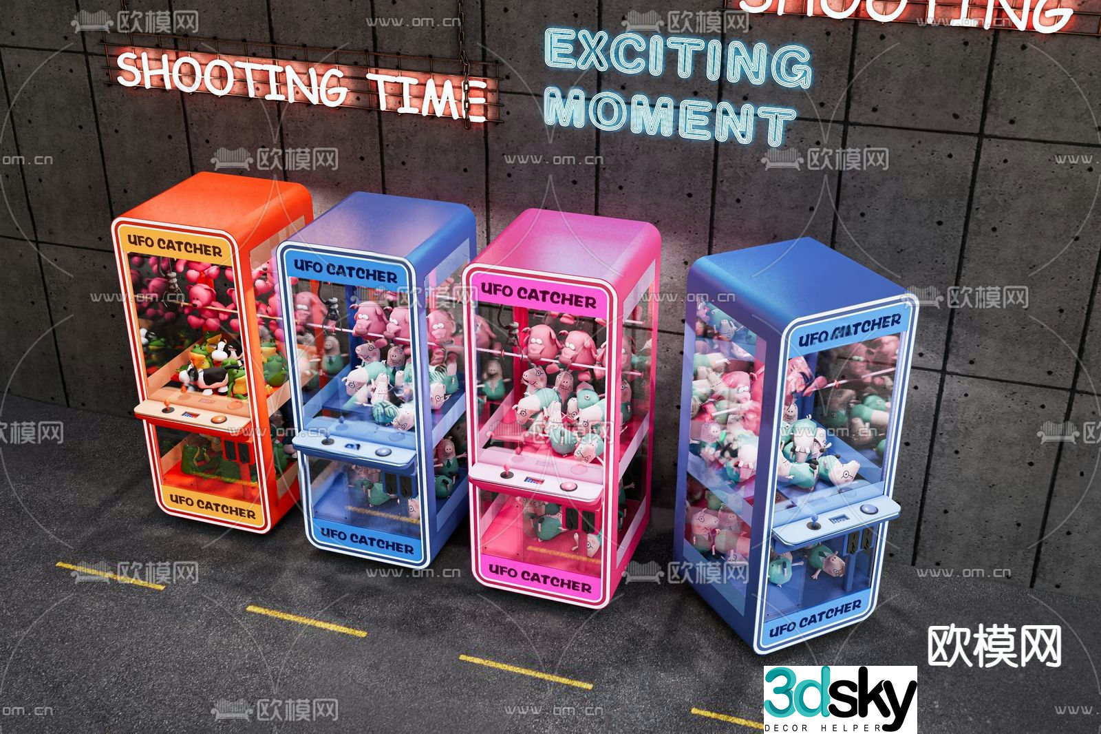 Claw machine Claw machine 3D model