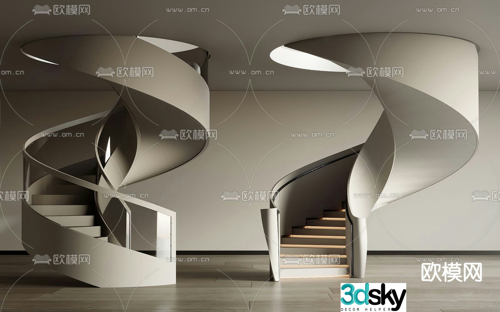 Spiral staircase spiral staircase 3d model