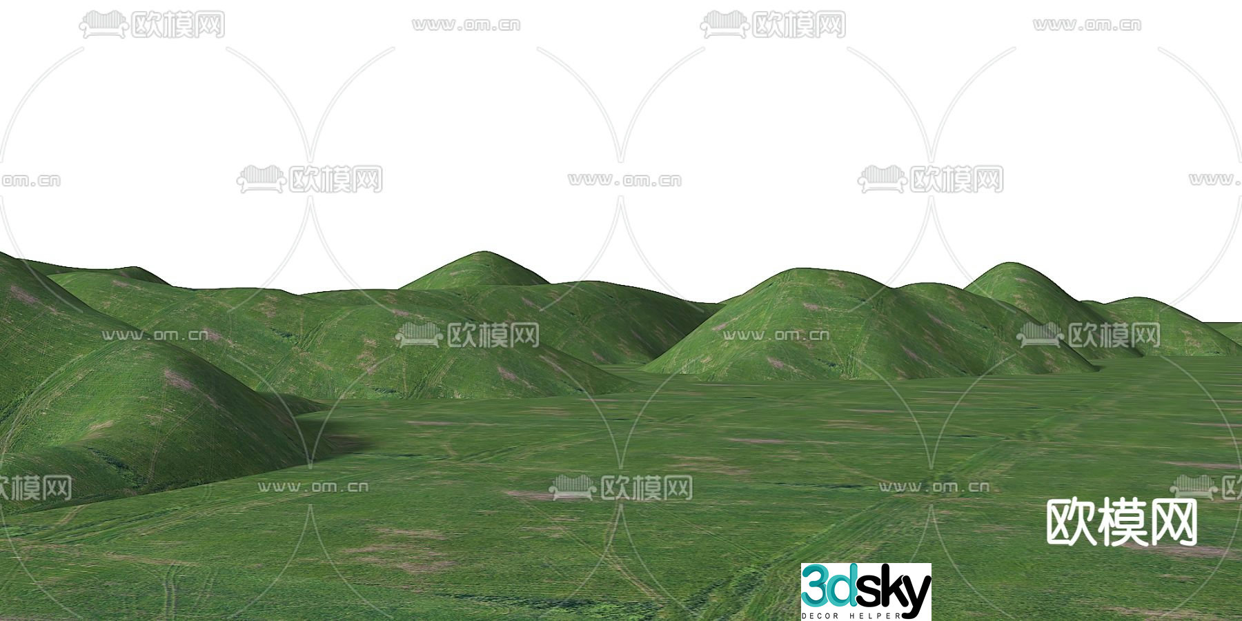 Mountains mountains micro-terrain 3d model